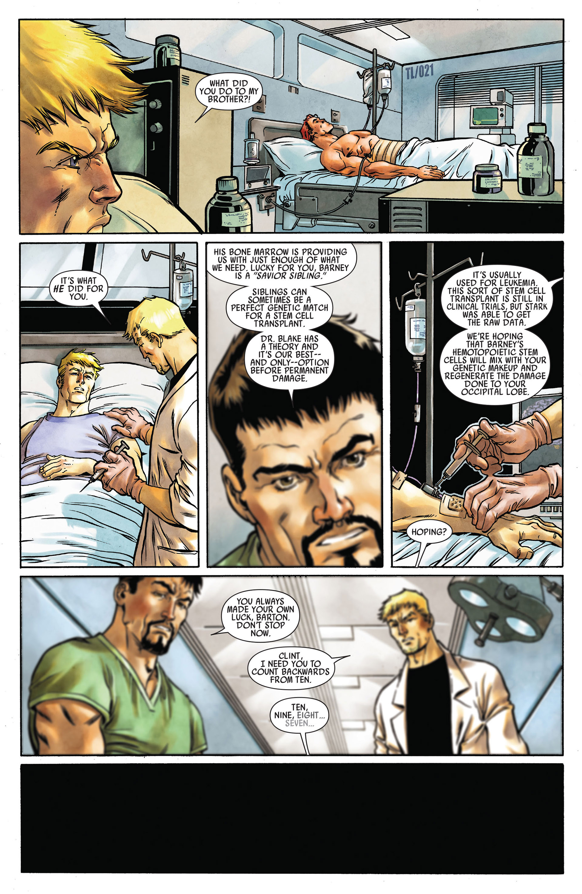 Read online Hawkeye: Blindspot comic -  Issue #4 - 19