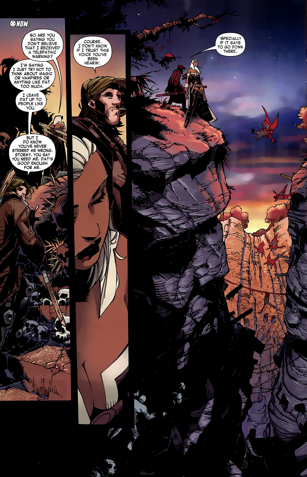 Read online X-Men: Curse of the Mutants - Storm & Gambit comic -  Issue # Full - 11