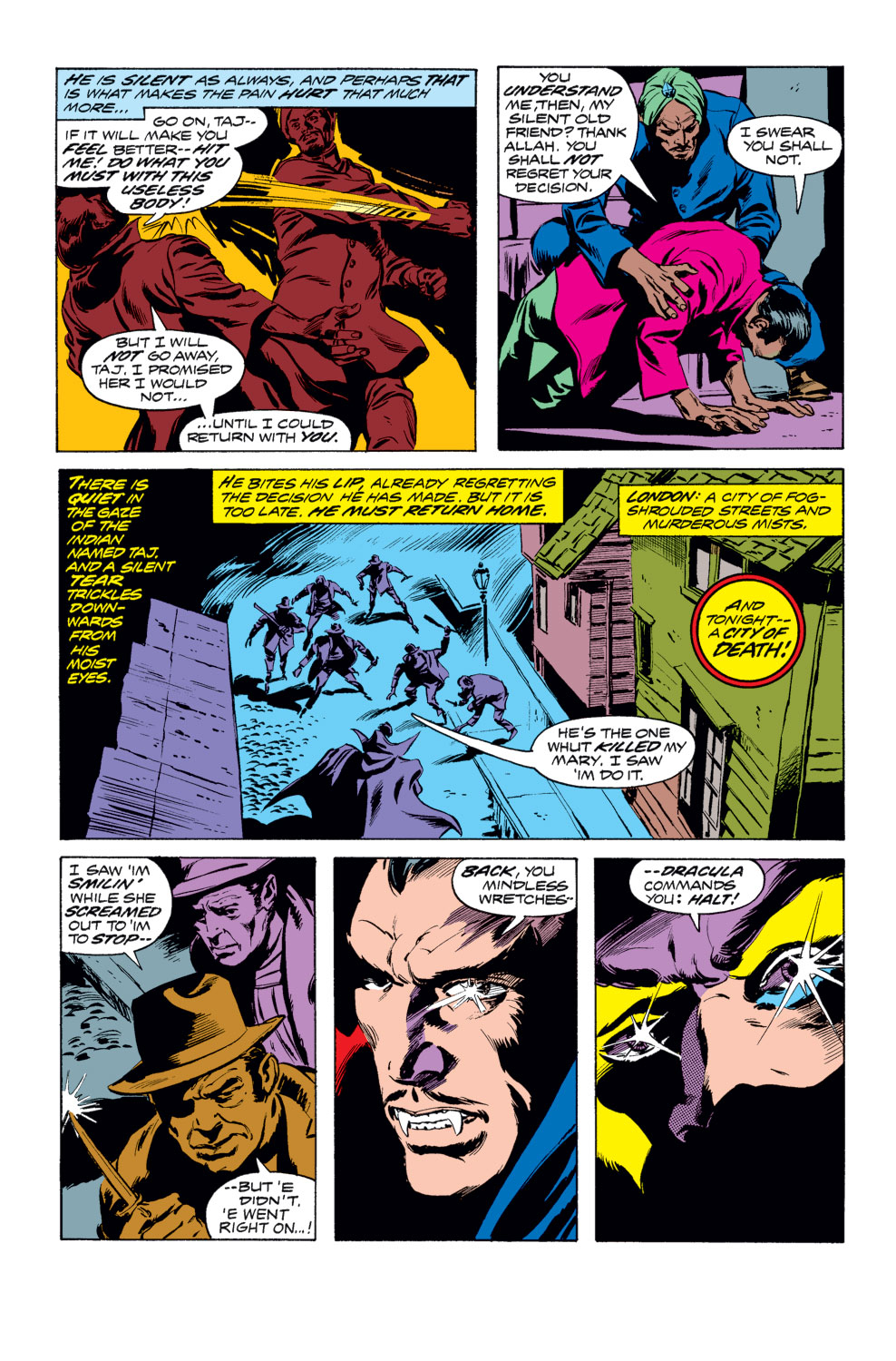 Read online Tomb of Dracula (1972) comic -  Issue #26 - 6