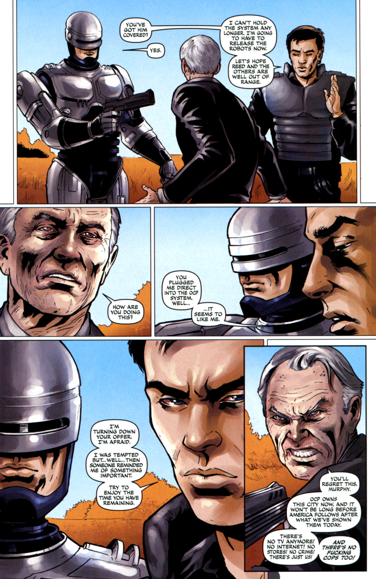 Read online Robocop (2010) comic -  Issue #4 - 22