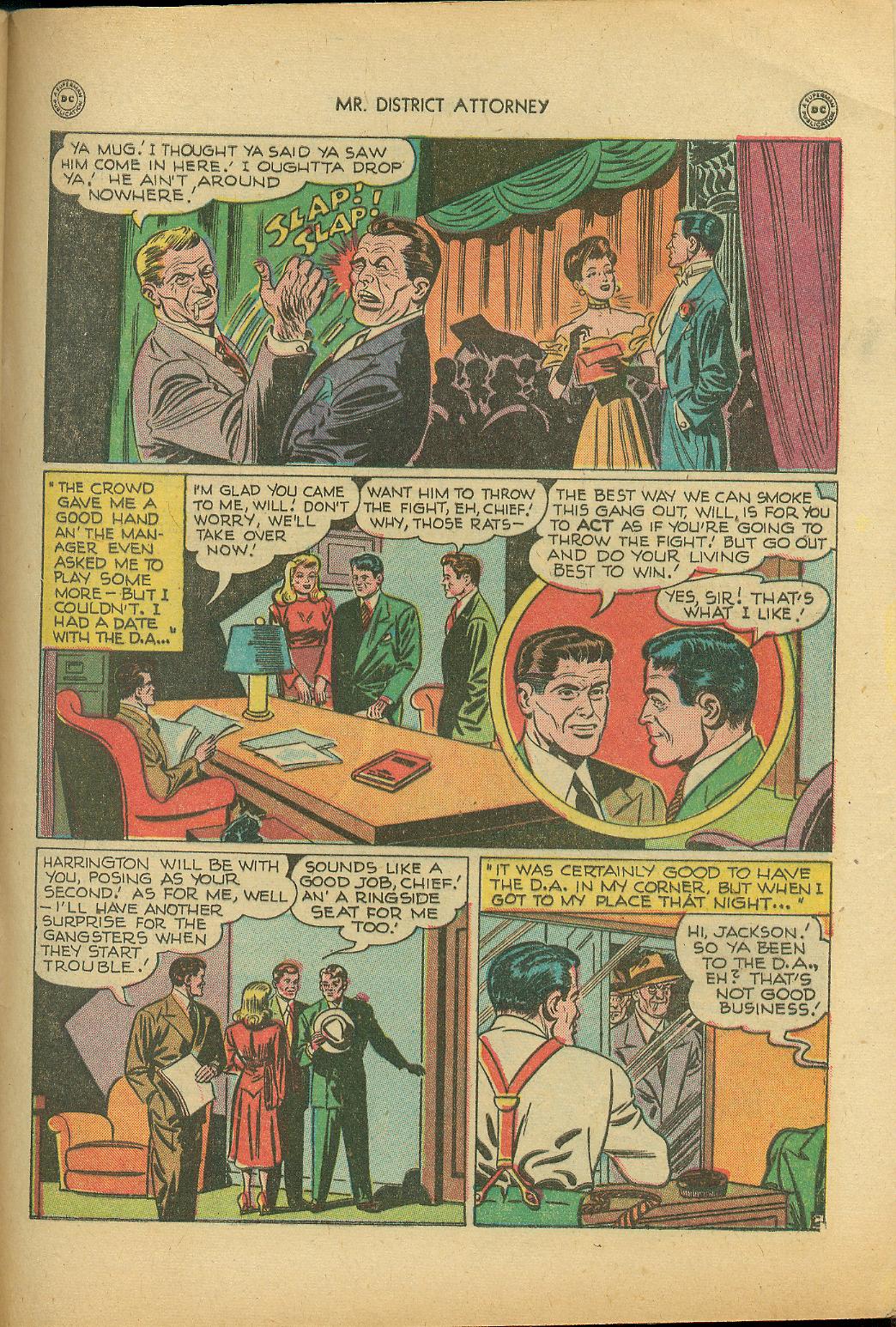 Read online Mr. District Attorney comic -  Issue #3 - 47