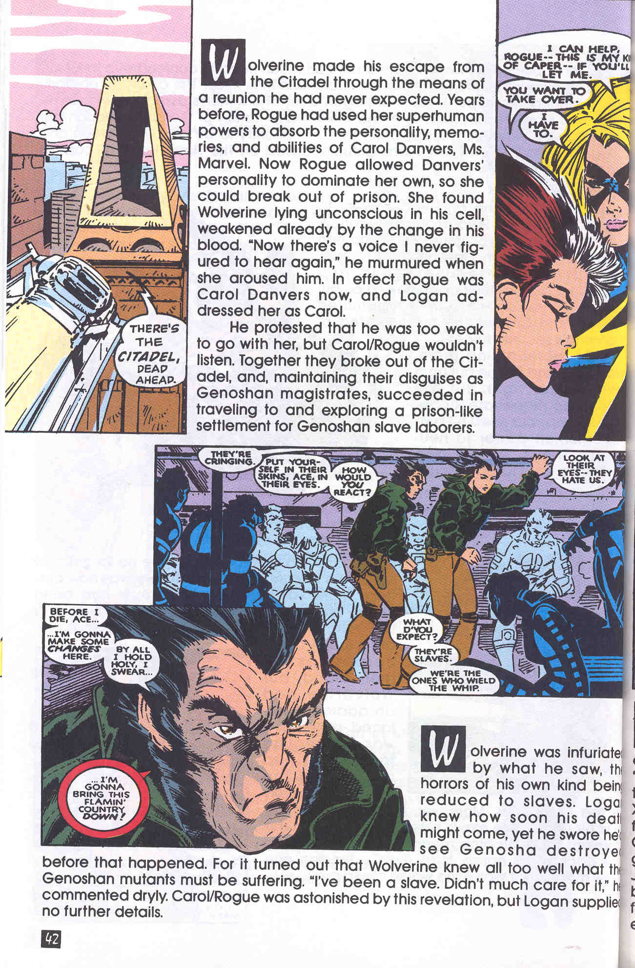 Read online Wolverine Saga comic -  Issue #4 - 44