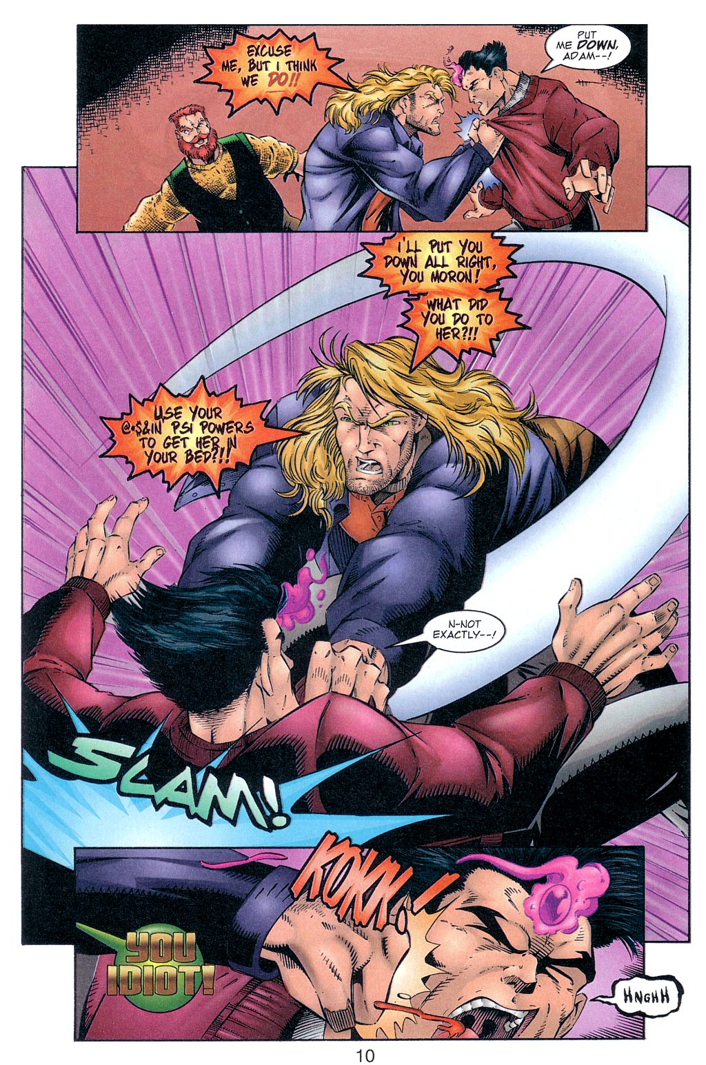 Read online NewMen comic -  Issue #9 - 11