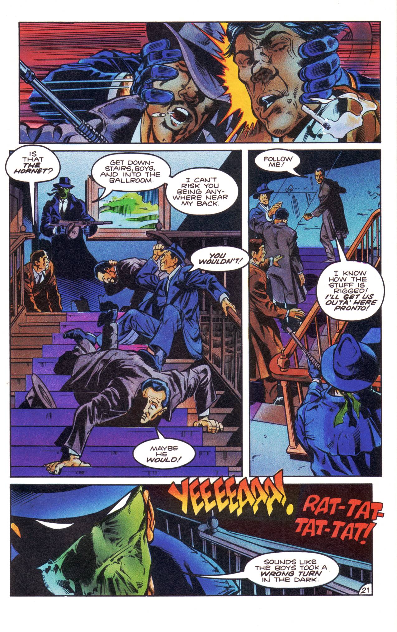 Read online Tales of the Green Hornet (1992) comic -  Issue #1 - 22