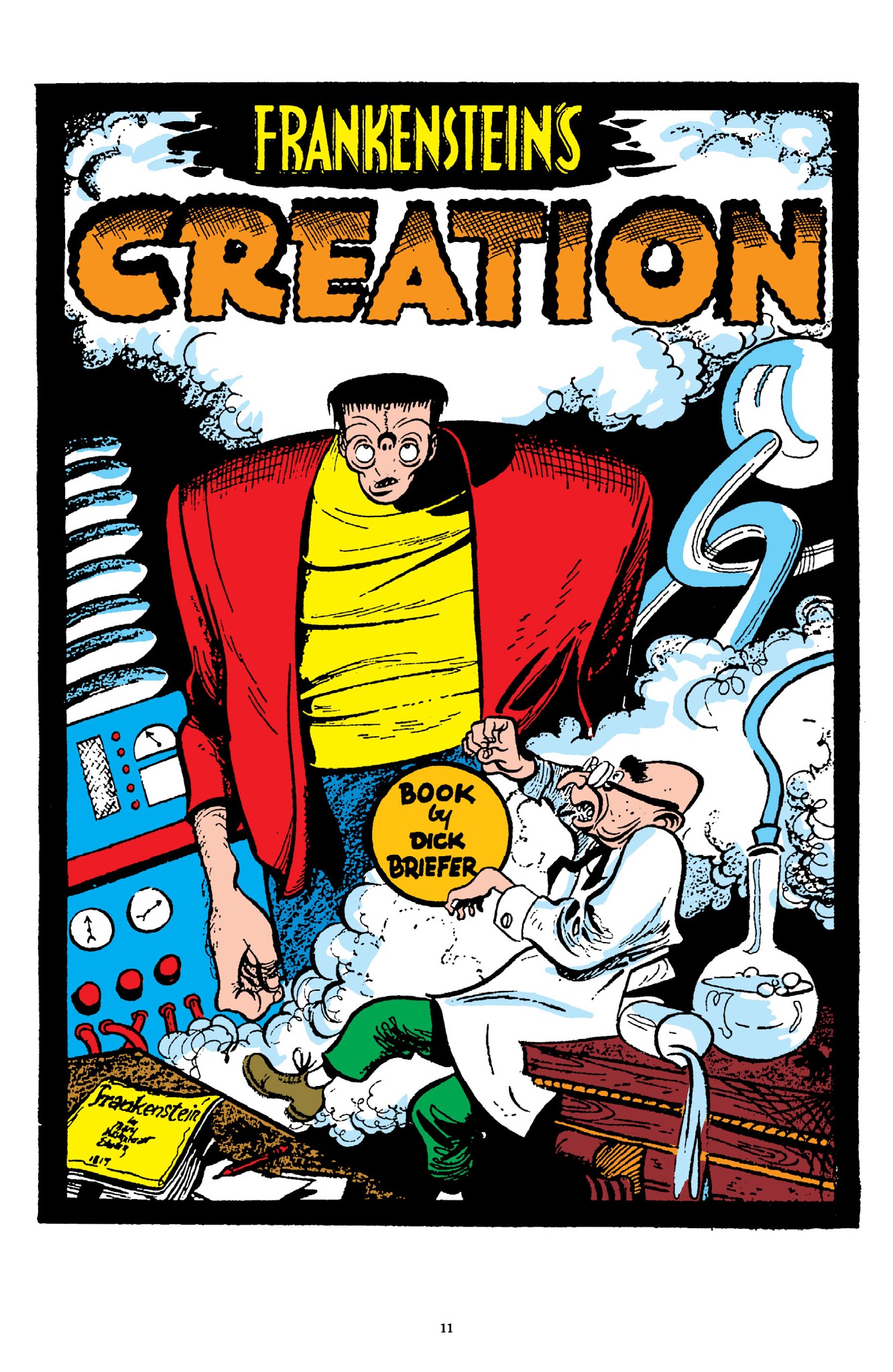Read online Frankenstein: The Mad Science of Dick Briefer comic -  Issue # TPB - 12