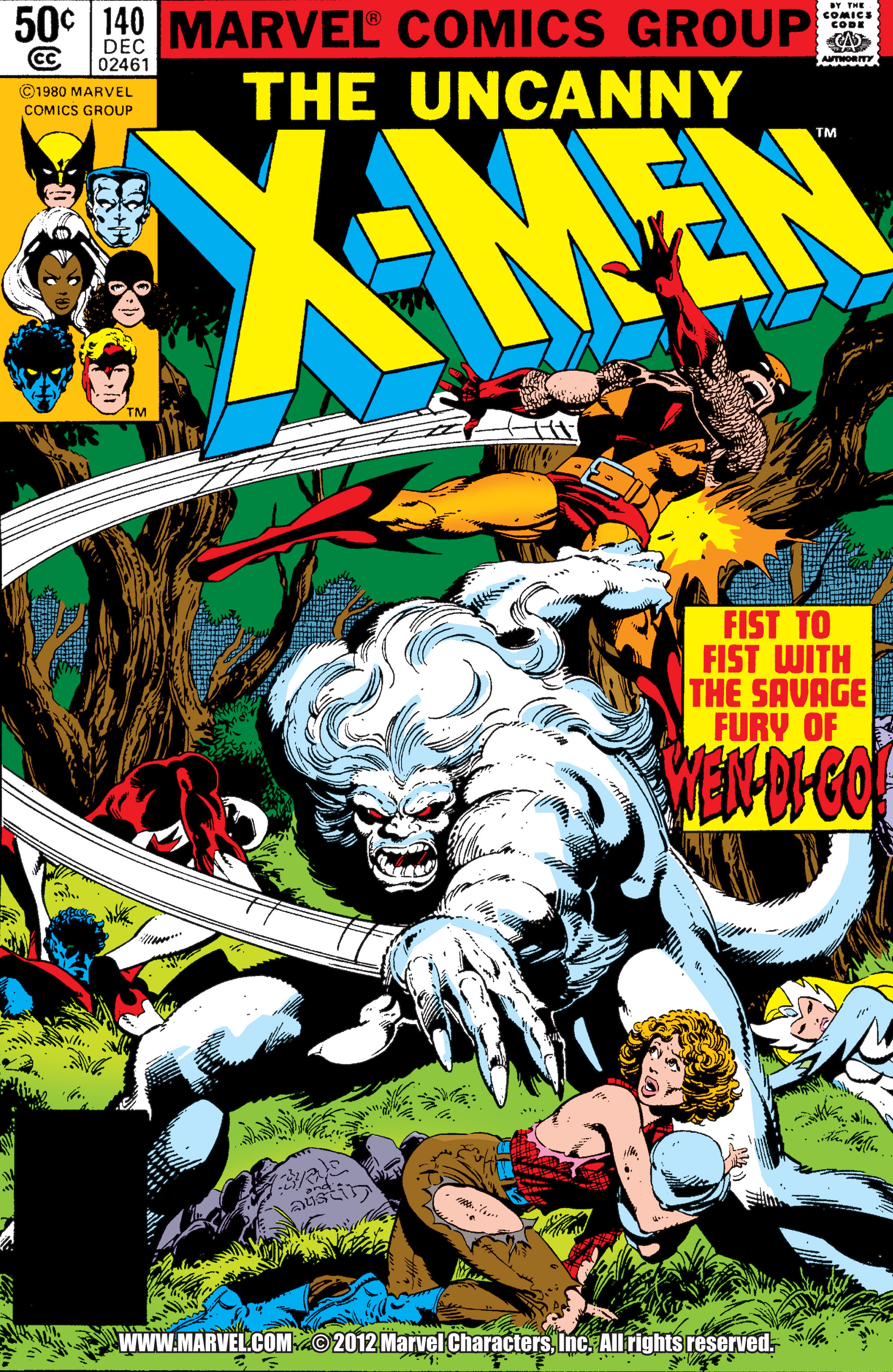 Read online Uncanny X-Men (1963) comic -  Issue #140 - 1