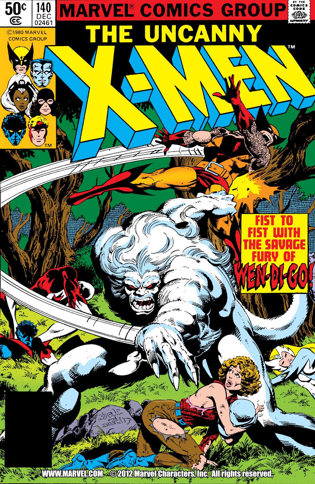 Uncanny X-Men (1963) 140 Page 1