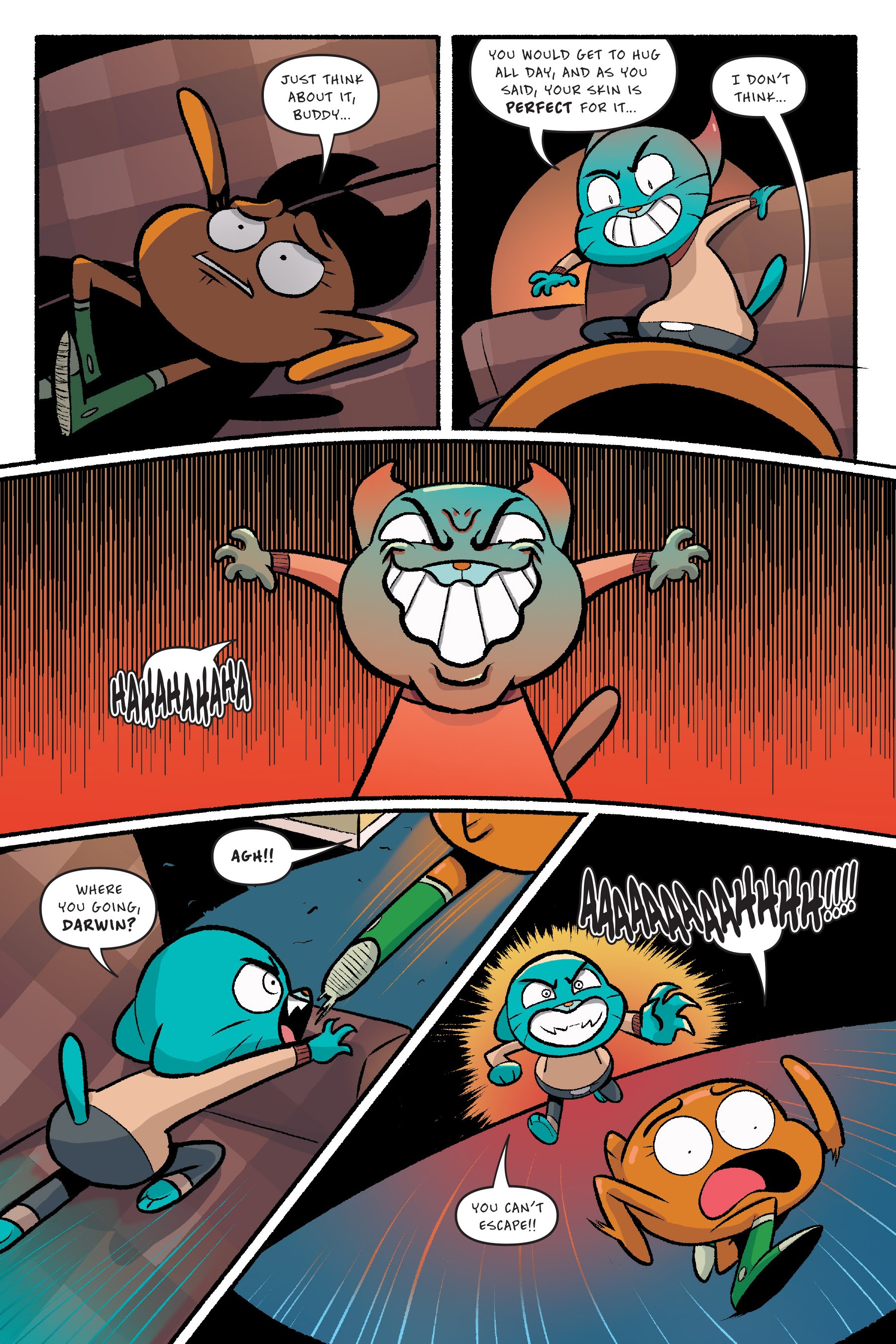 Read online The Amazing World of Gumball: The Storm comic -  Issue # TPB - 46