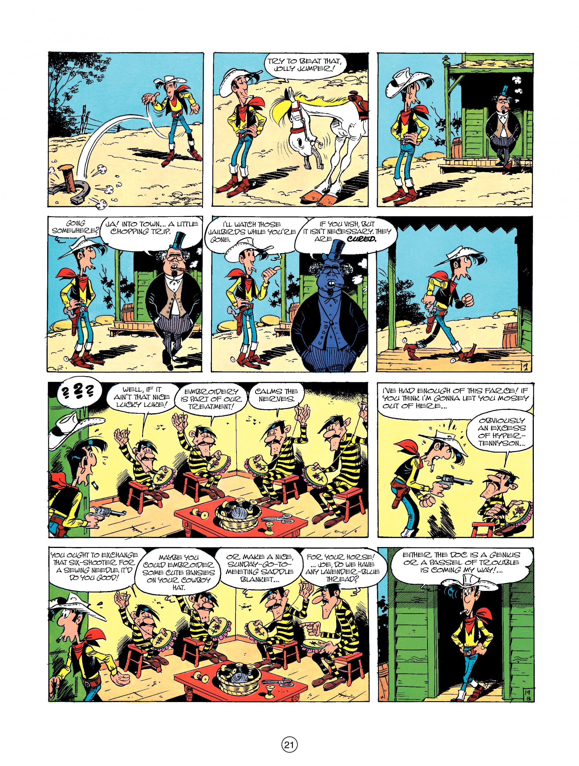 Read online A Lucky Luke Adventure comic -  Issue #23 - 21