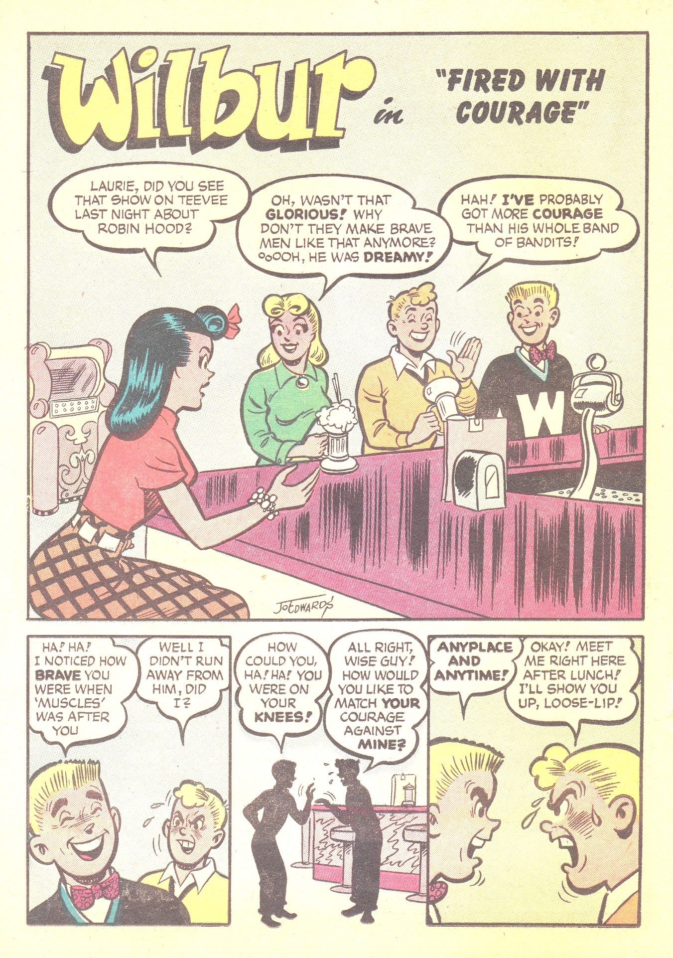 Read online Pep Comics comic -  Issue #96 - 20