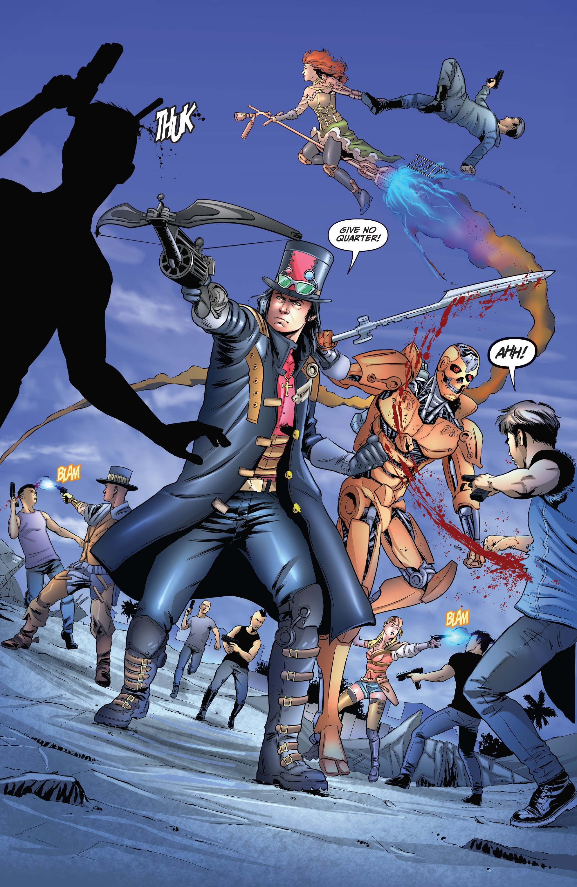 Read online Grimm Universe Presents Quarterly: Steampunk comic -  Issue # TPB - 8