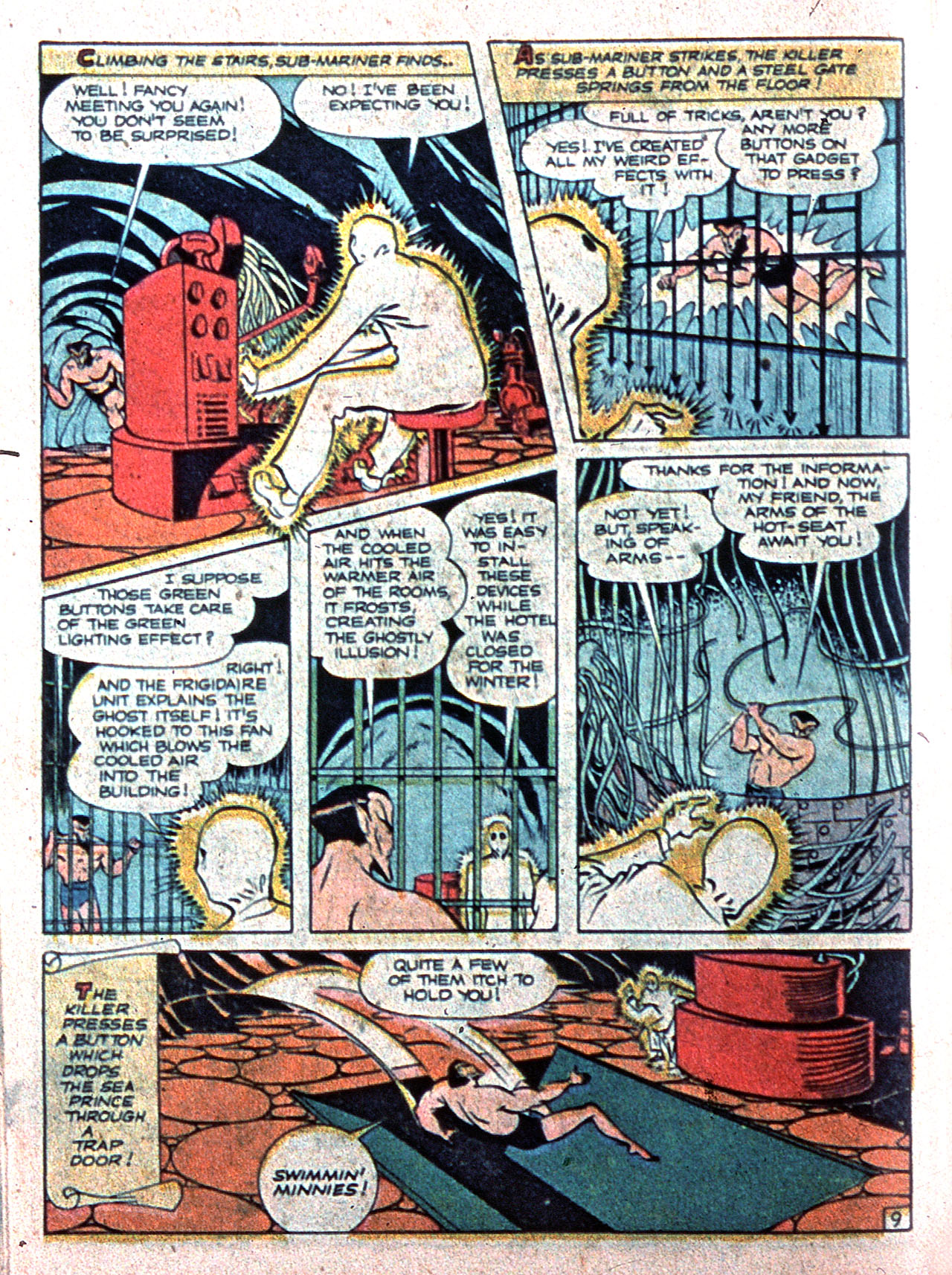 Read online Sub-Mariner Comics comic -  Issue #15 - 24