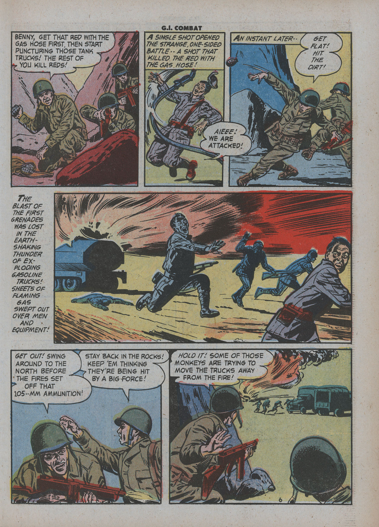Read online G.I. Combat (1952) comic -  Issue #7 - 24