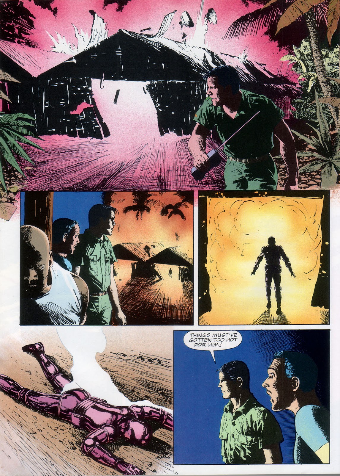 Marvel Graphic Novel issue 57 - Rick Mason - The Agent - Page 74