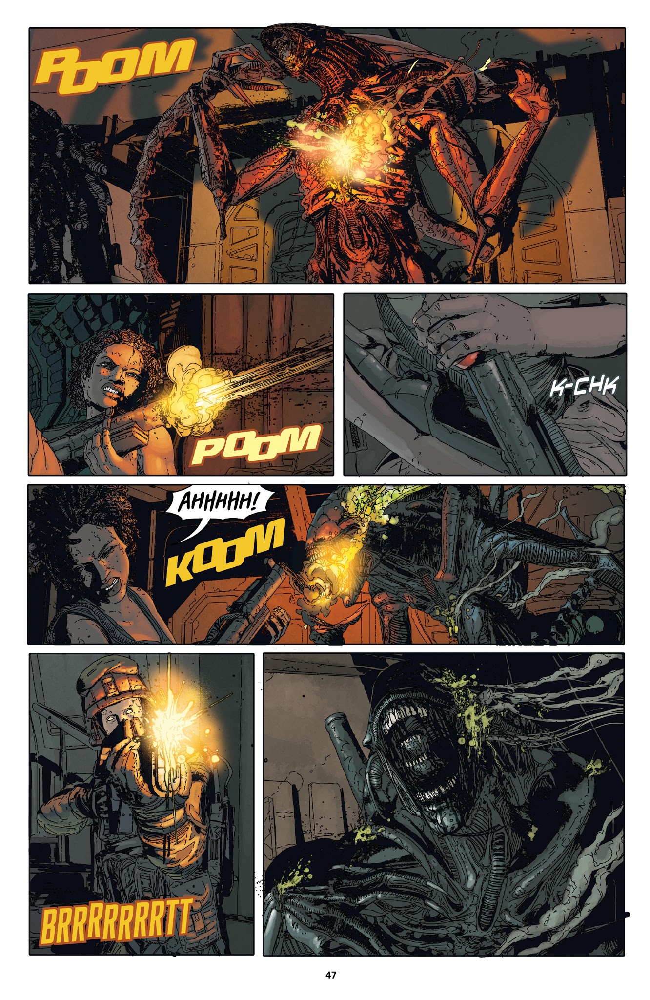 Read online Aliens: Defiance comic -  Issue # _TPB 1 - 46