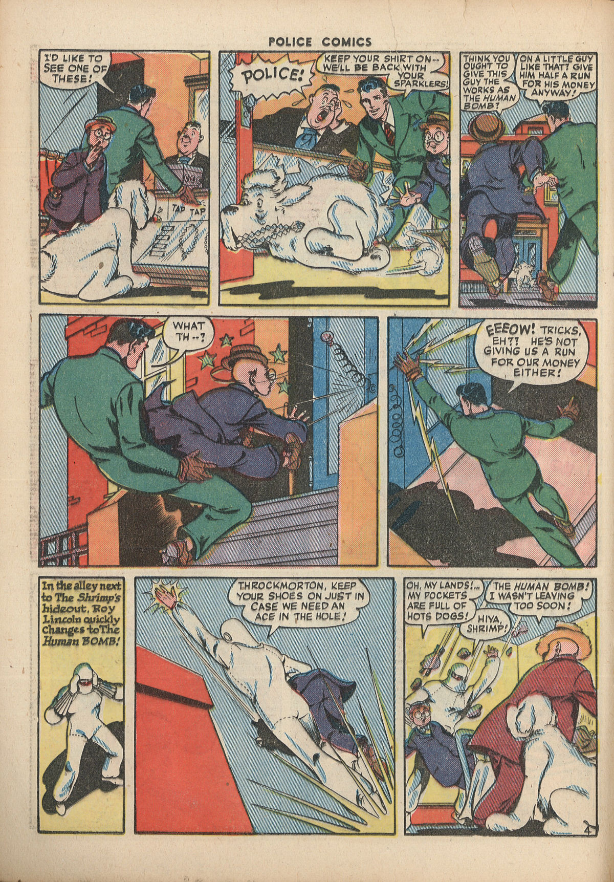 Read online Police Comics comic -  Issue #43 - 28