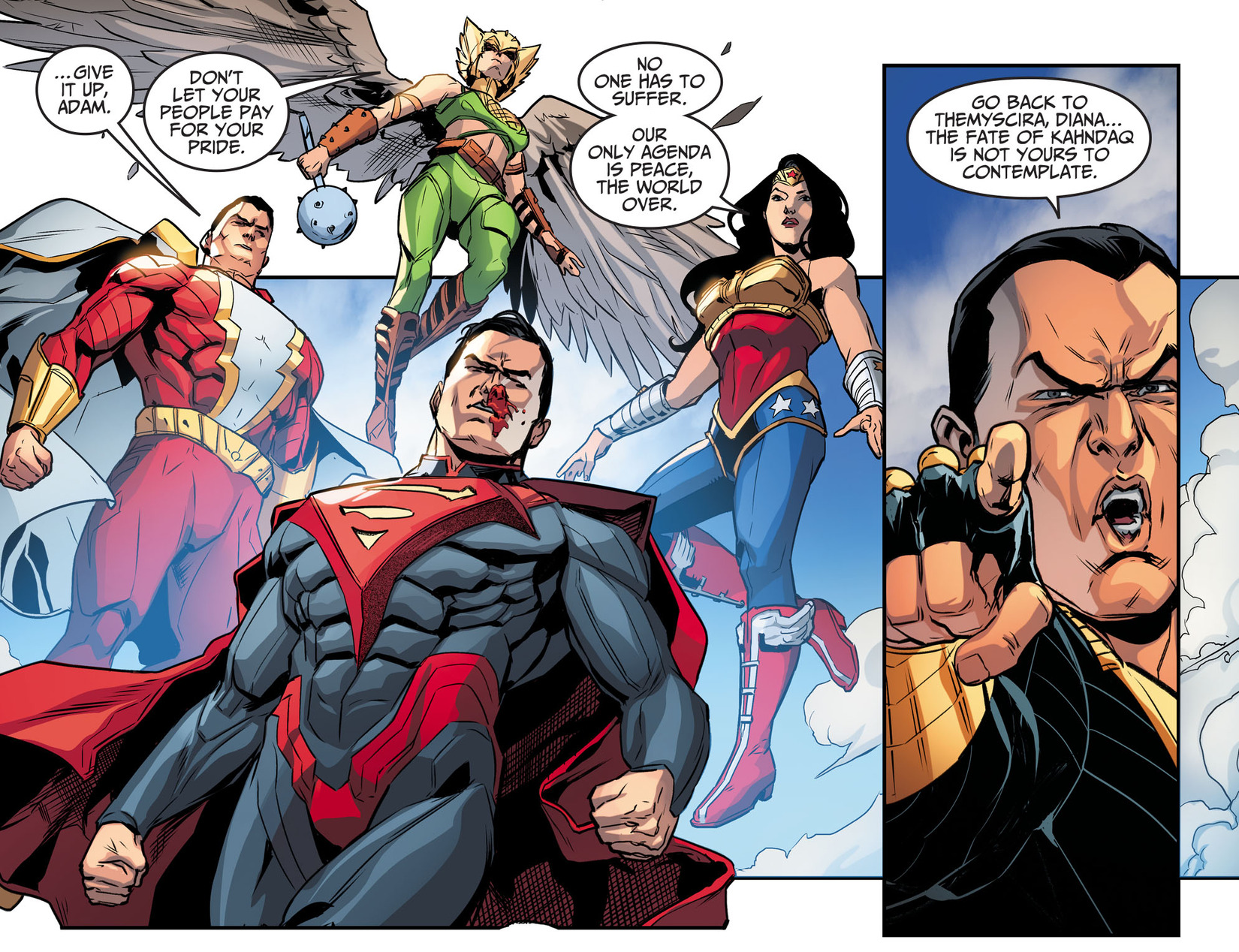 Read online Injustice: Gods Among Us: Year Five comic -  Issue #29 - 19