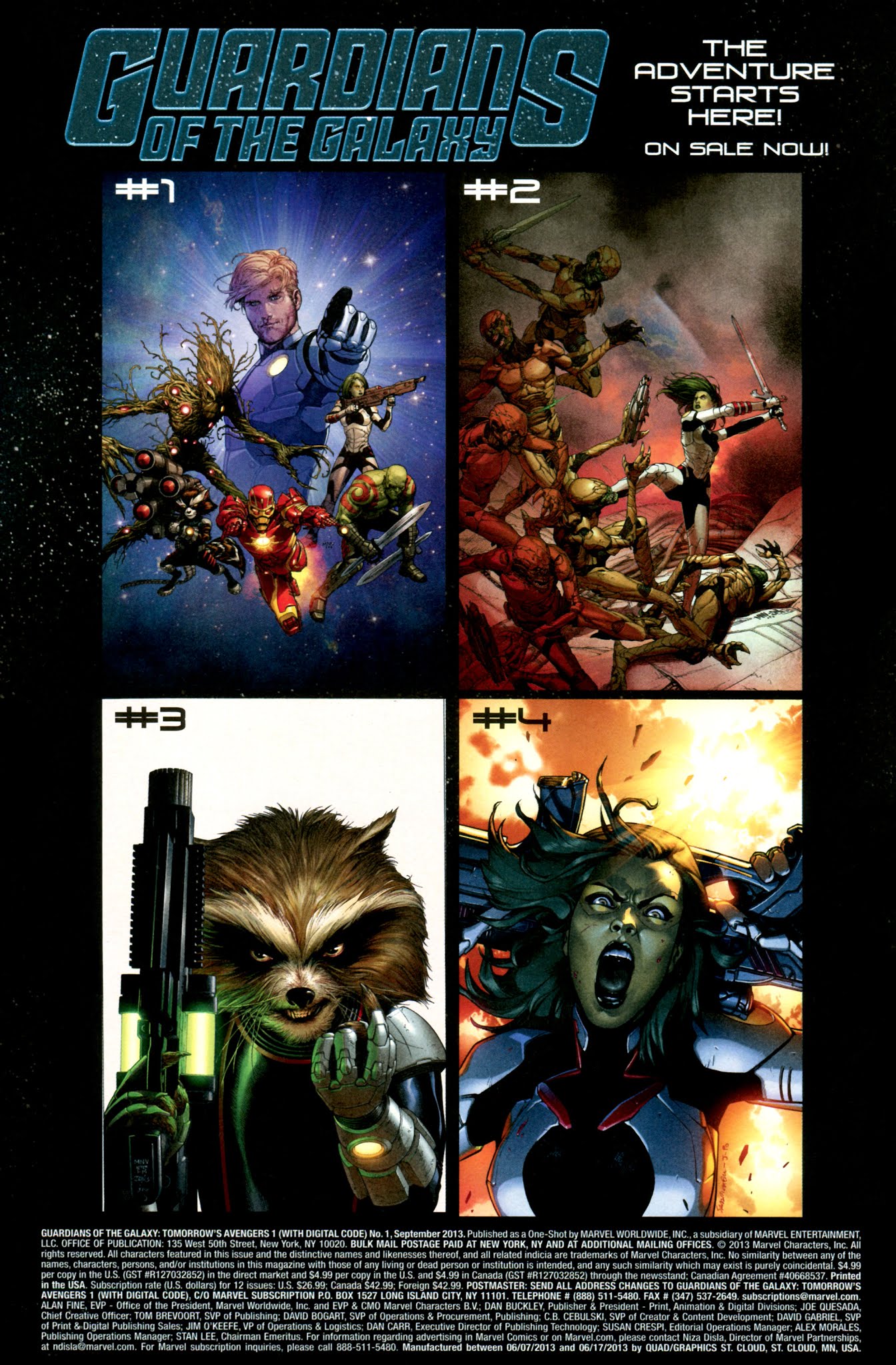 Read online Guardians of the Galaxy: Tomorrow's Avengers comic -  Issue # Full - 36