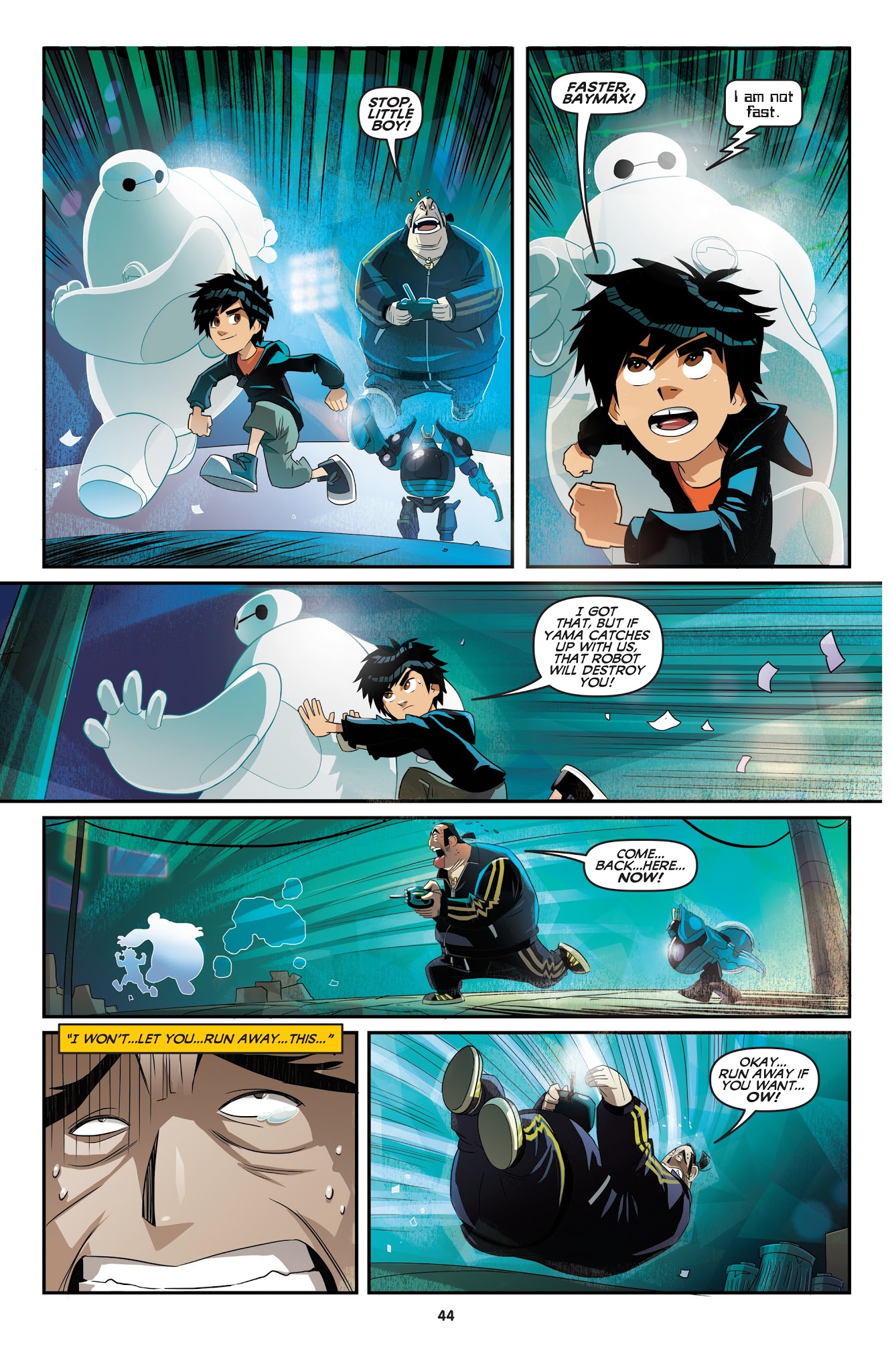 Read online Disney Big Hero 6: Heroes of San Fransokyo comic -  Issue # Full - 44
