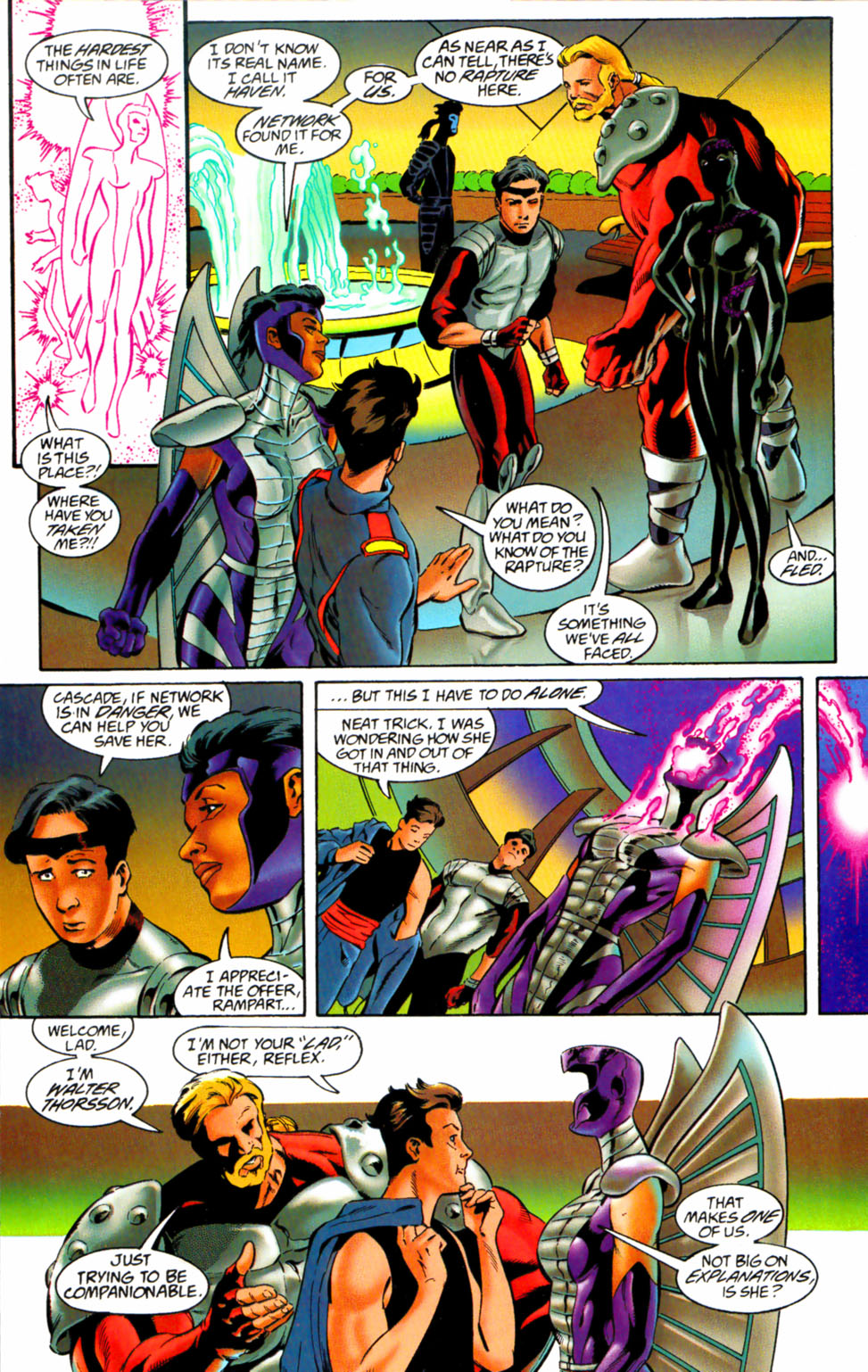 Read online Sovereign Seven comic -  Issue # _Annual 1 - 21