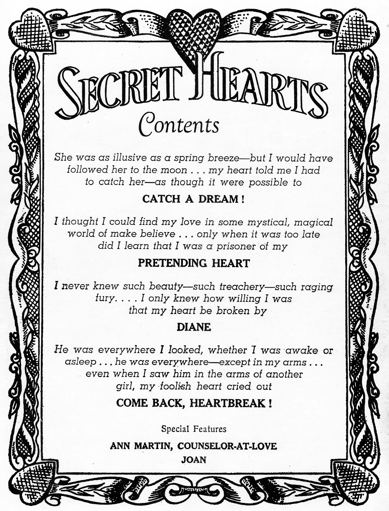 Read online Secret Hearts comic -  Issue #49 - 2