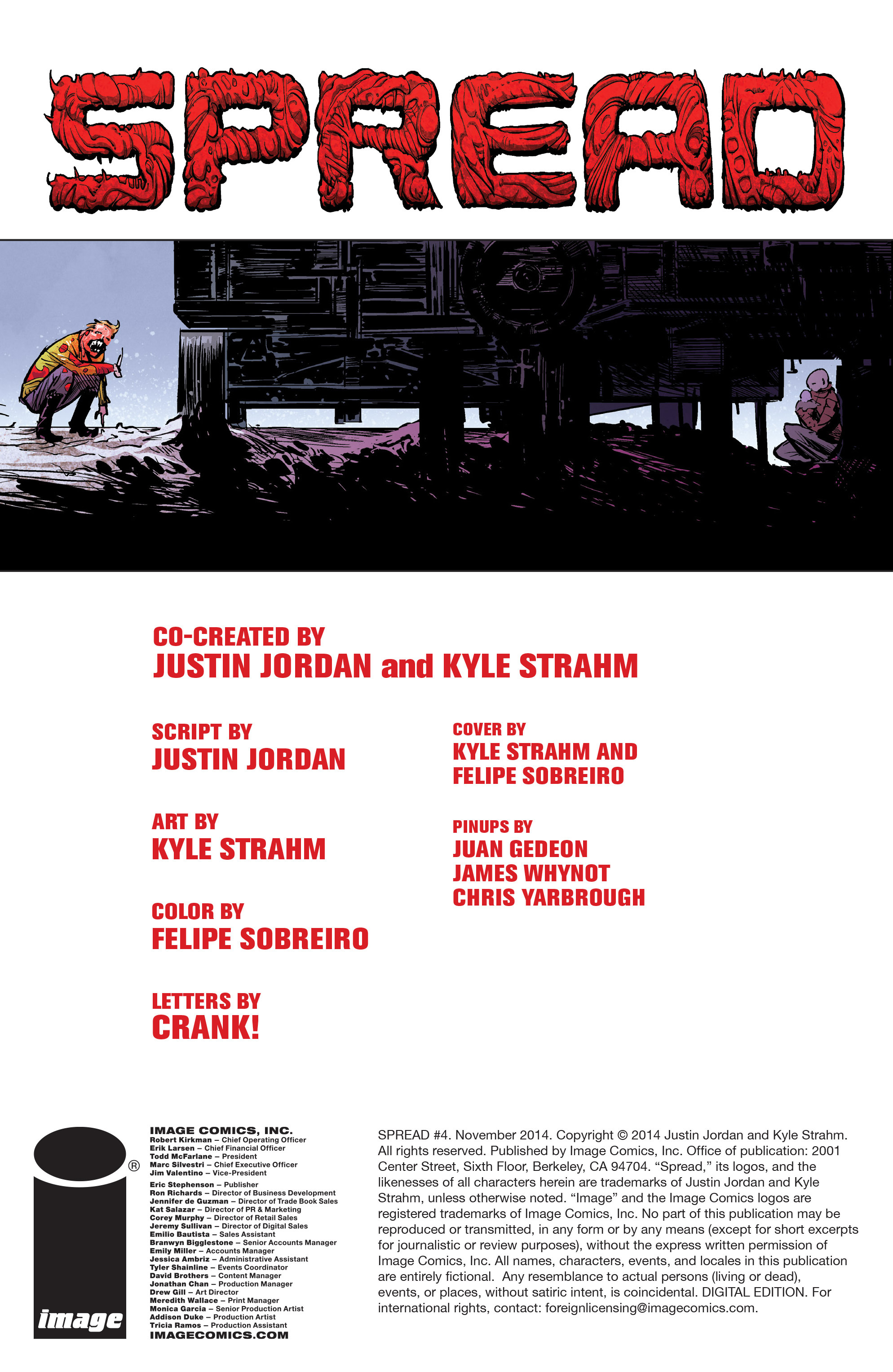 Read online Spread comic -  Issue #4 - 2