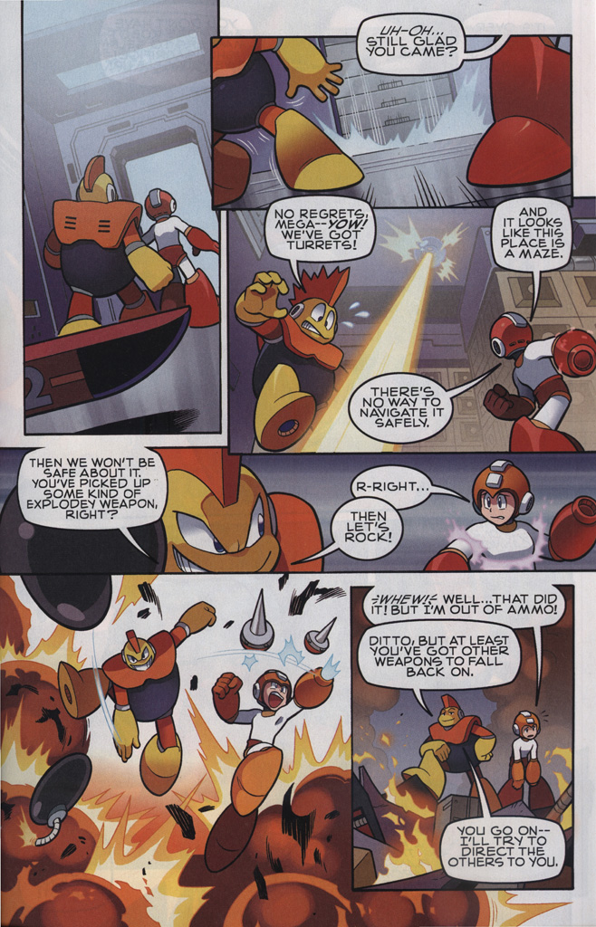 Read online Mega Man comic -  Issue #12 - 21