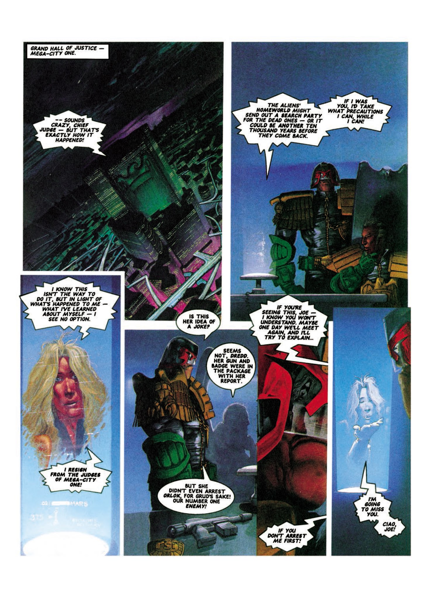 Read online Judge Anderson: The Psi Files comic -  Issue # TPB 2 - 173