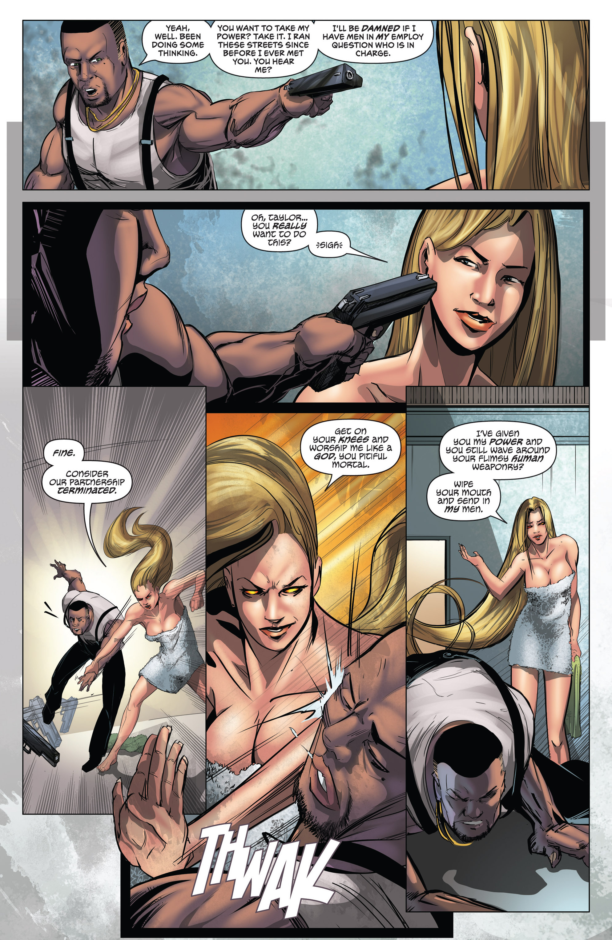 Read online Grimm Fairy Tales presents Godstorm: Hercules Payne comic -  Issue #3 - 13