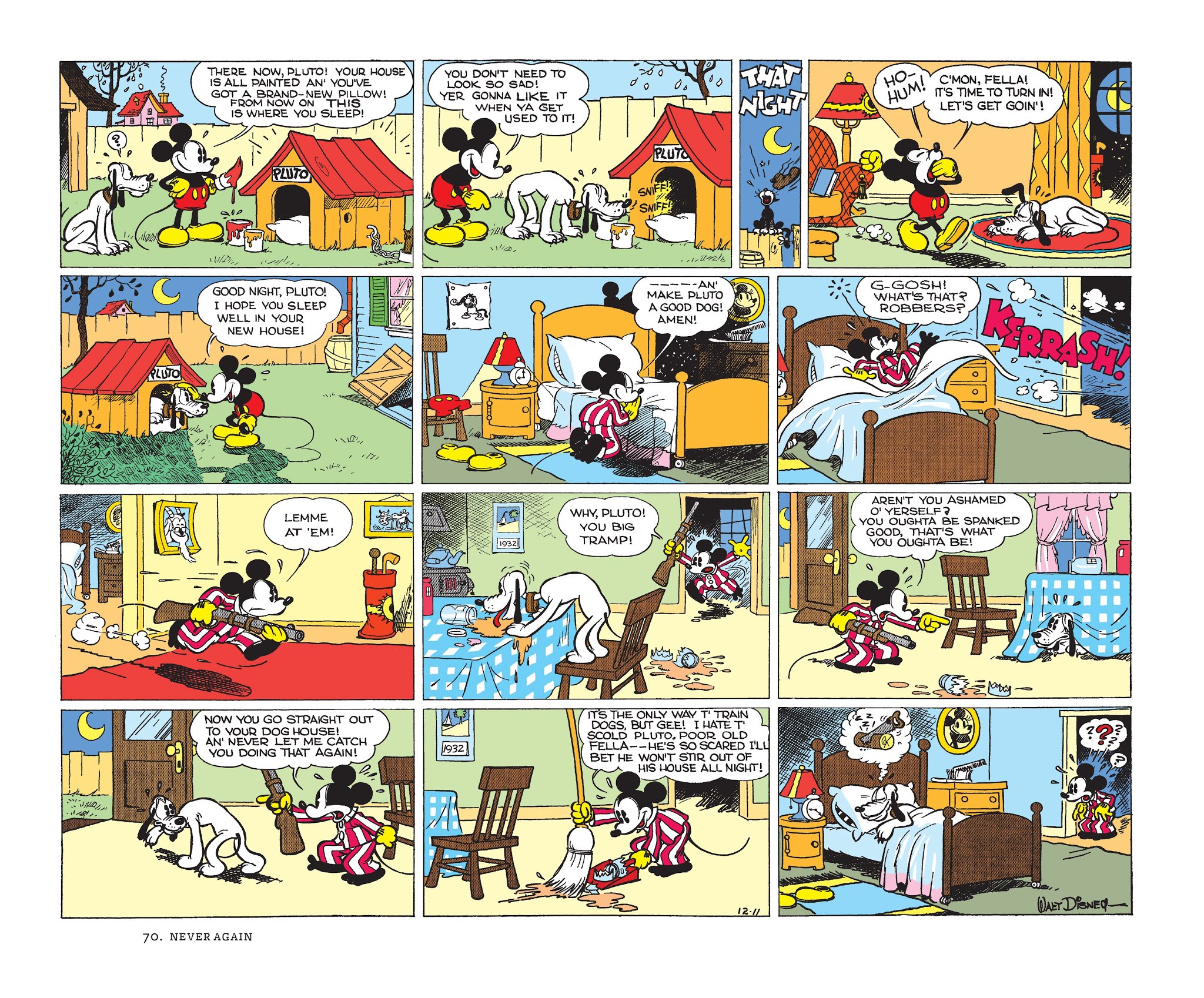 Read online Walt Disney's Mickey Mouse Color Sundays comic -  Issue # TPB 1 (Part 1) - 70