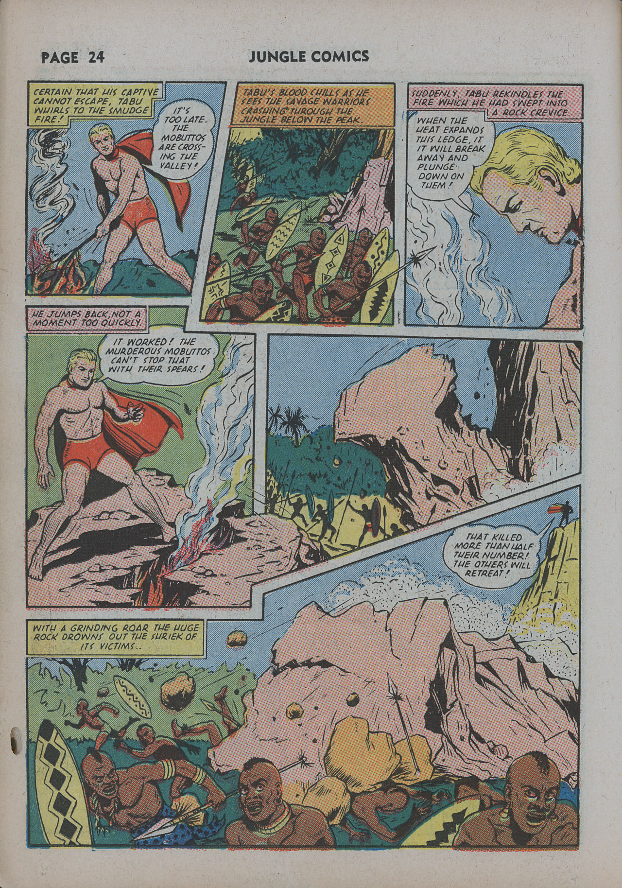 Read online Jungle Comics comic -  Issue #31 - 27