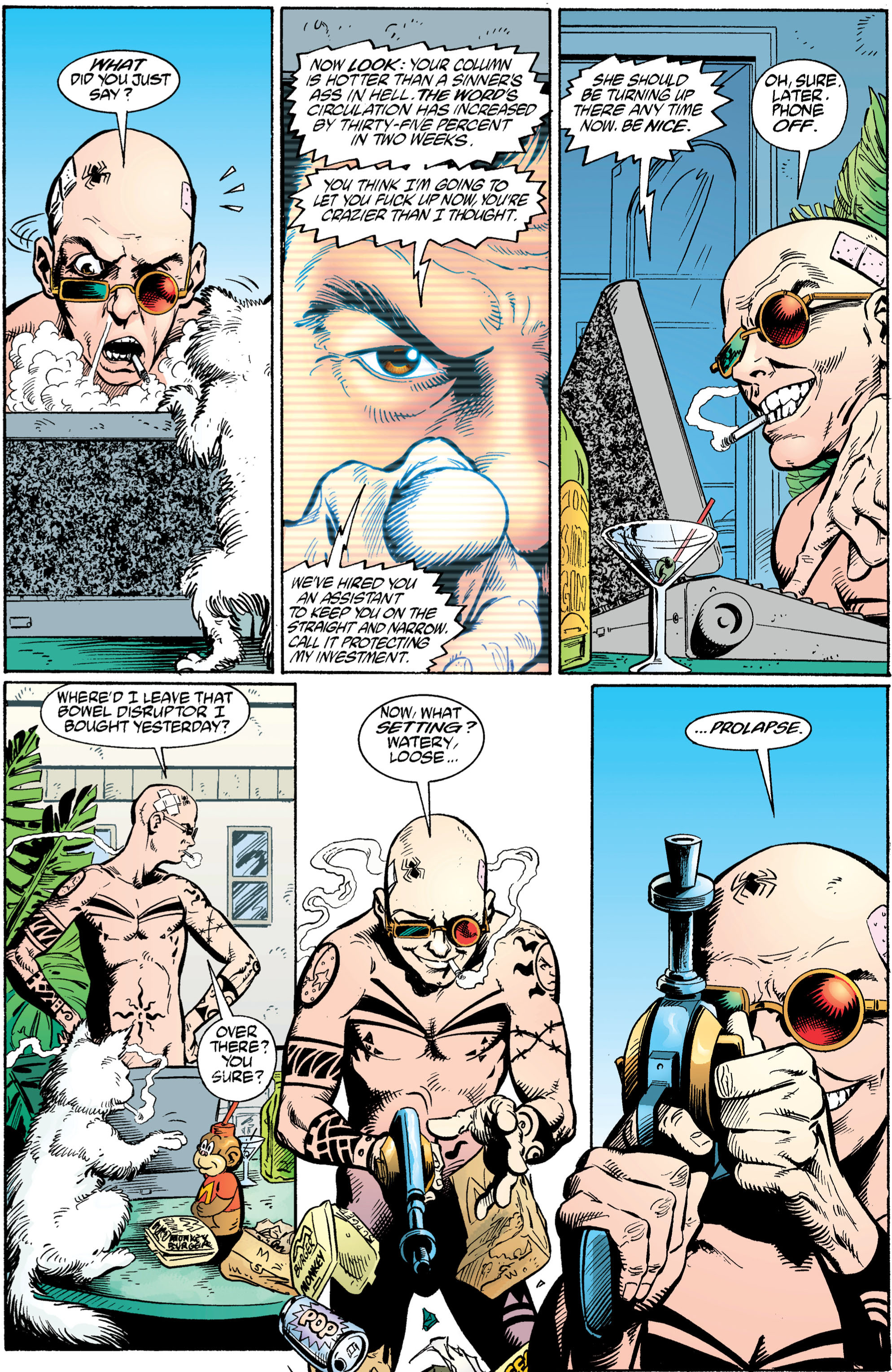 Read online Transmetropolitan comic -  Issue #4 - 4