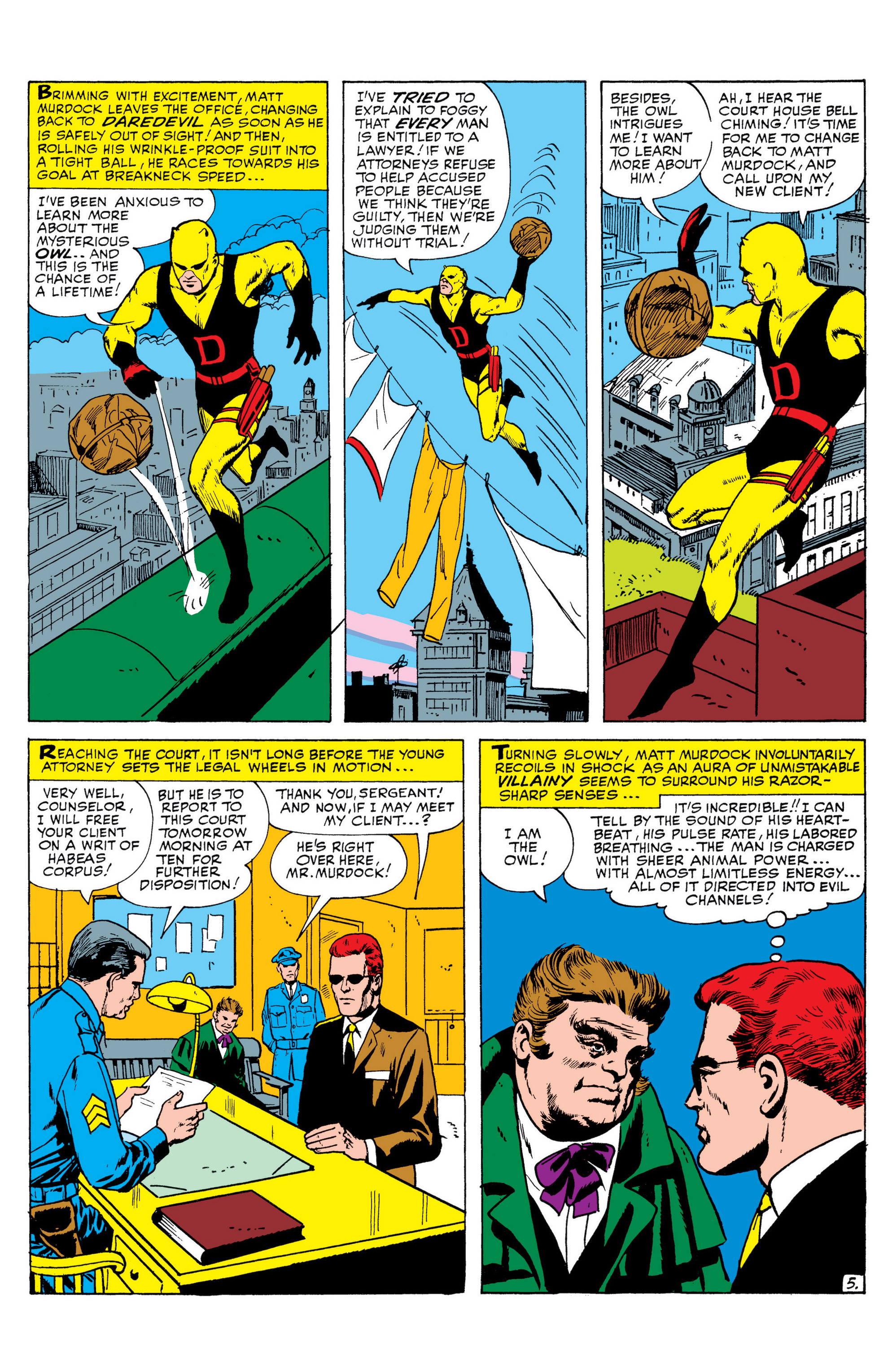 Read online Marvel Masterworks: Daredevil comic -  Issue # TPB 1 (Part 1) - 58