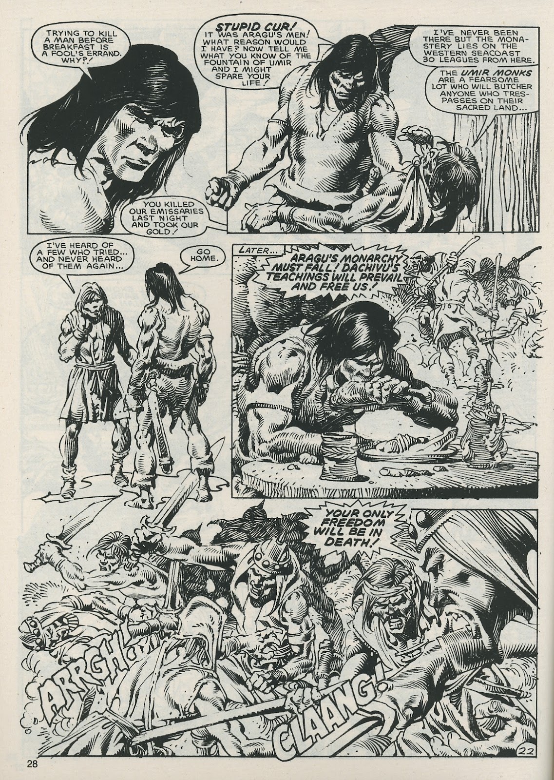 The Savage Sword Of Conan issue 121 - Page 28