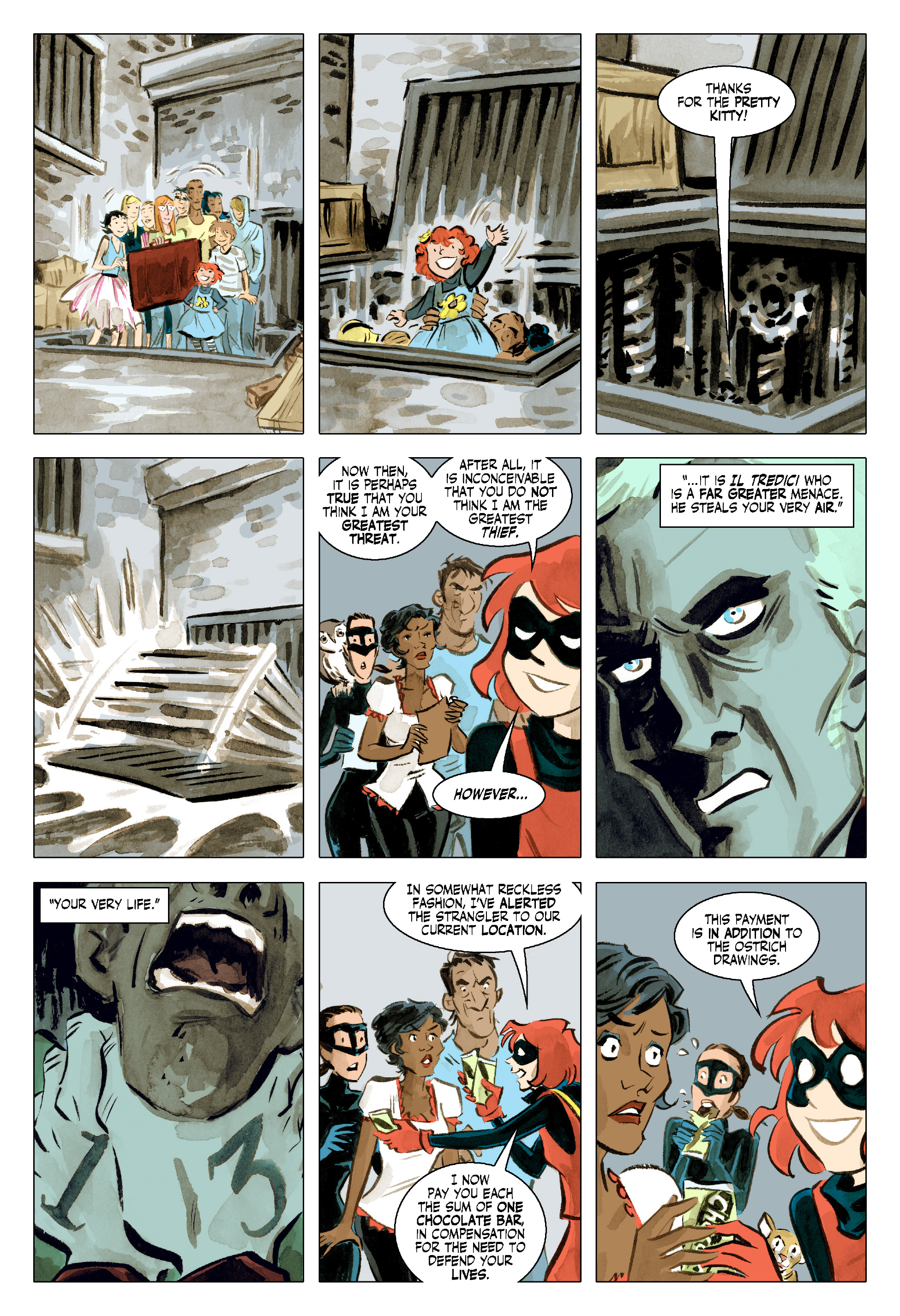 Read online Bandette (2012) comic -  Issue #18 - 18