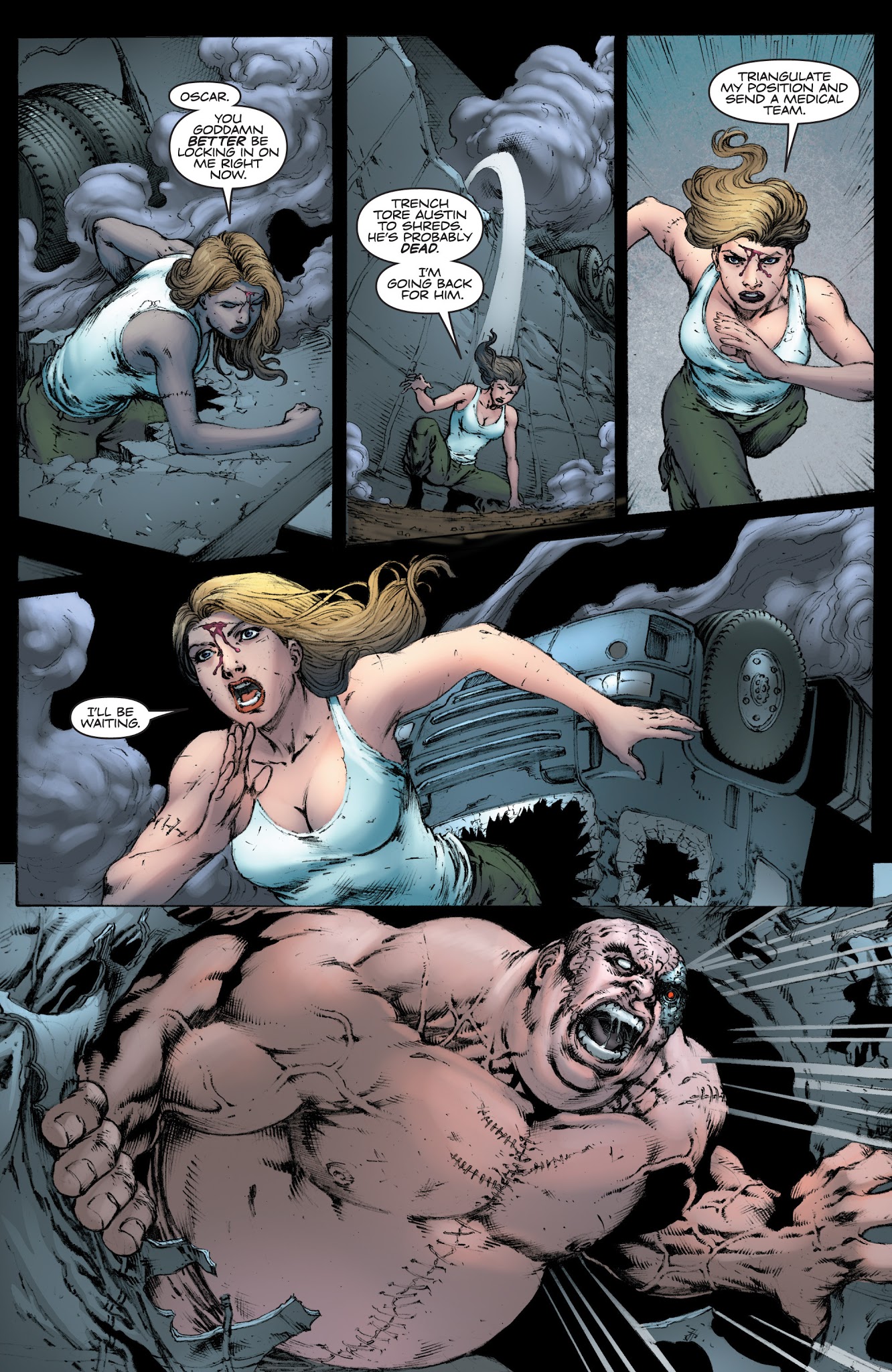 Read online The Bionic Man vs. The Bionic Woman comic -  Issue # TPB - 74