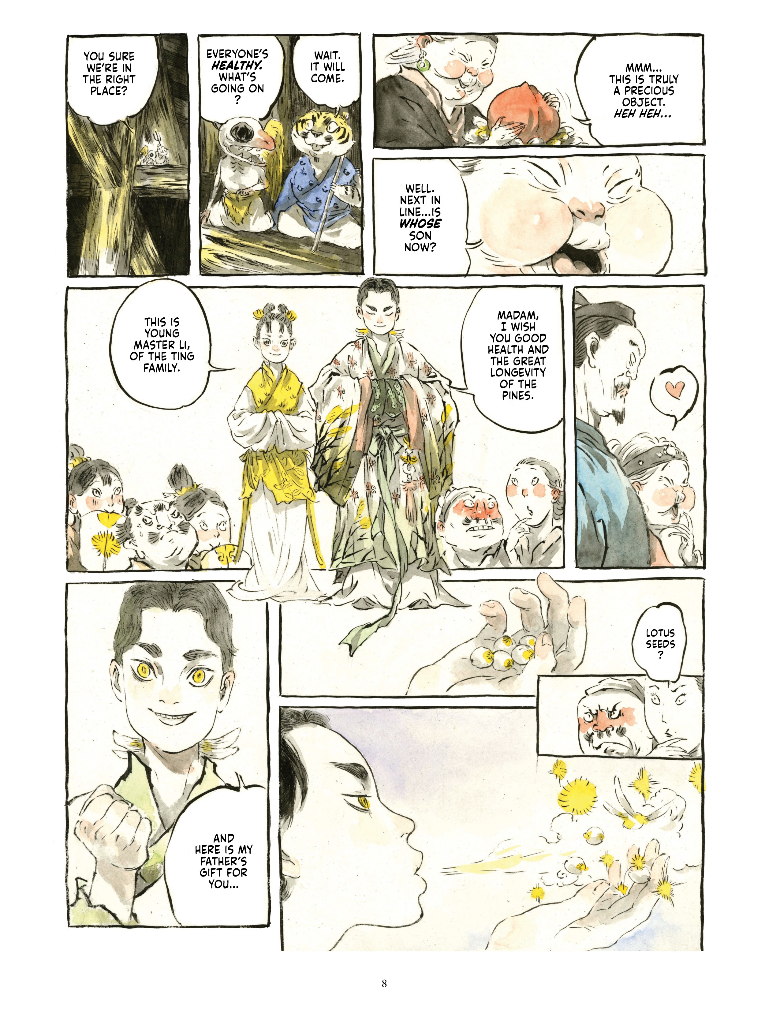 Read online Cuisine Chinoise: Five Tales of Food and Life comic -  Issue # TPB - 11