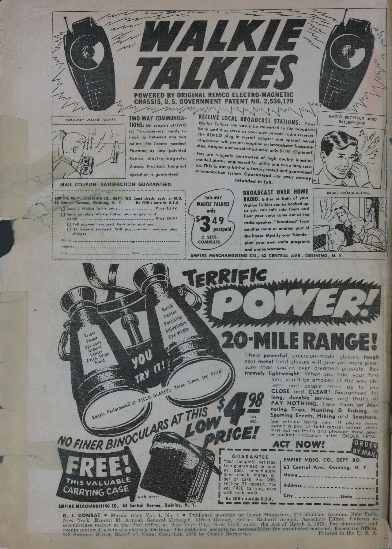 Read online G.I. Combat (1952) comic -  Issue #4 - 2