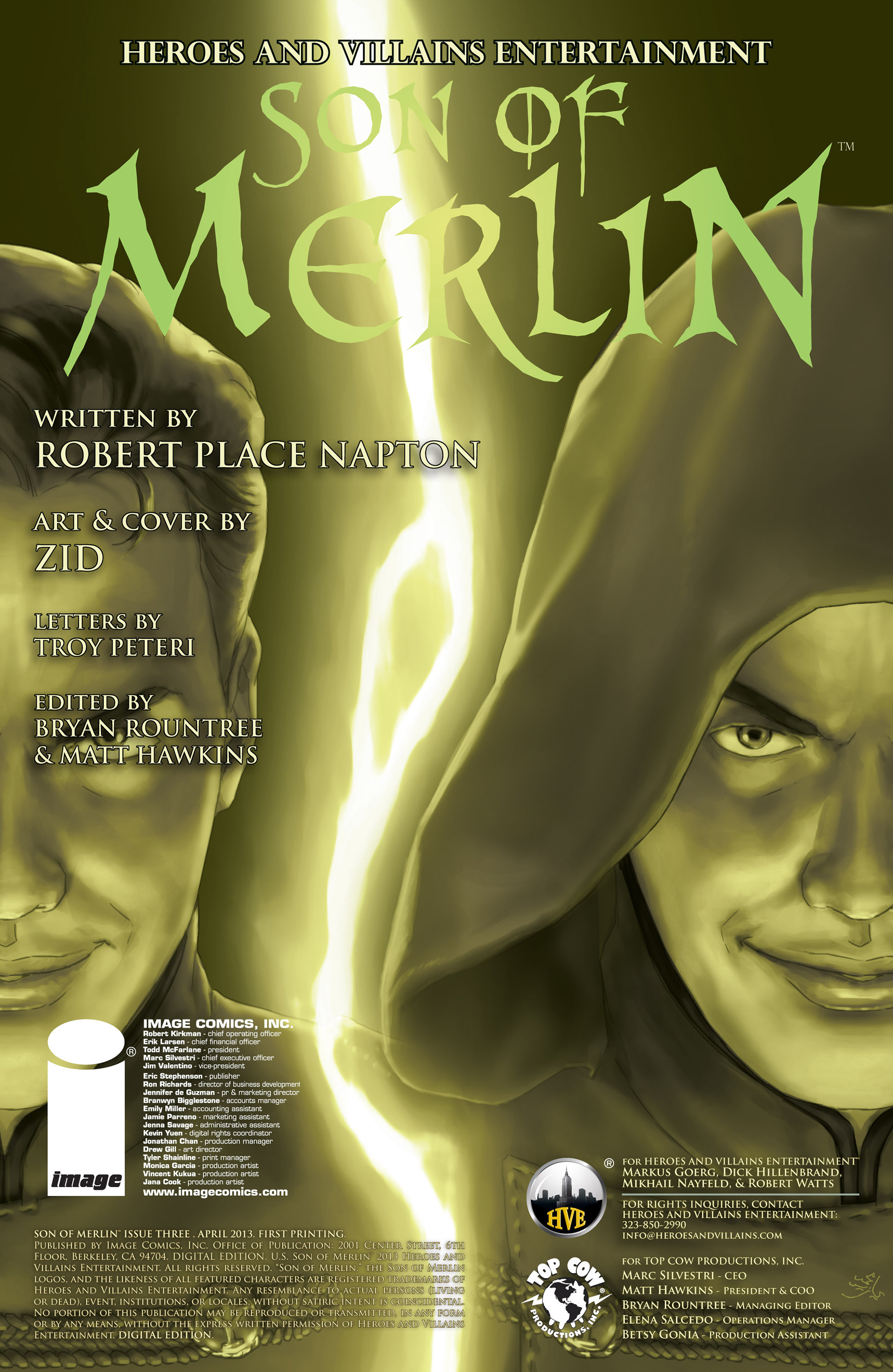 Read online Son of Merlin comic -  Issue #3 - 2
