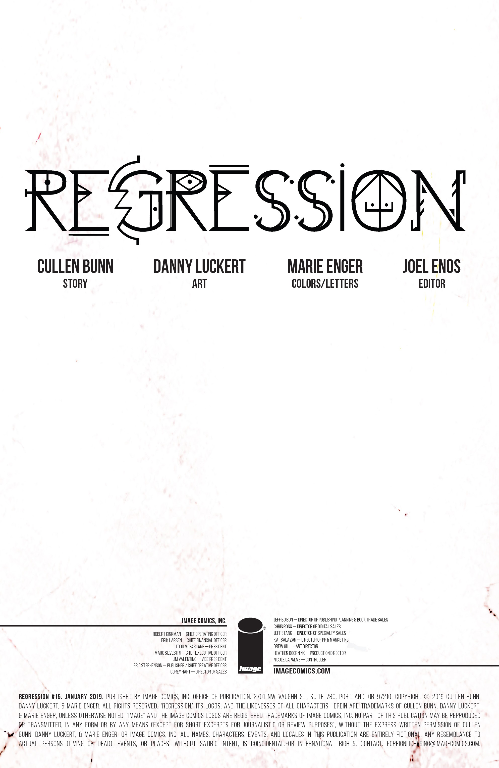 Read online Regression comic -  Issue #15 - 2