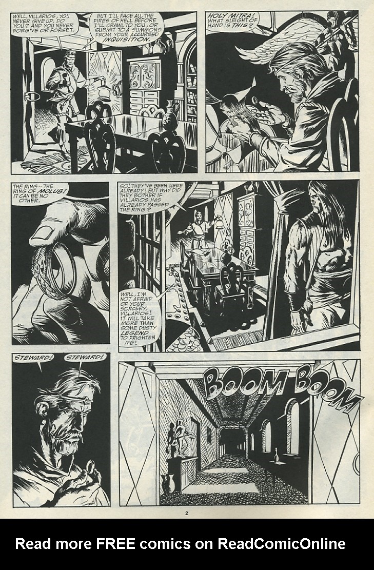 The Savage Sword Of Conan issue 185 - Page 4