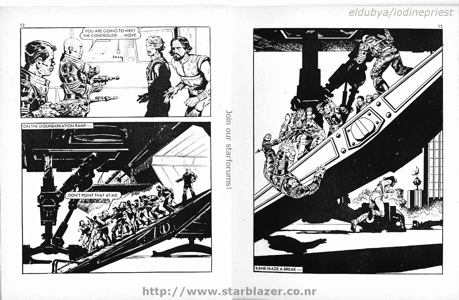 Read online Starblazer comic -  Issue #84 - 8