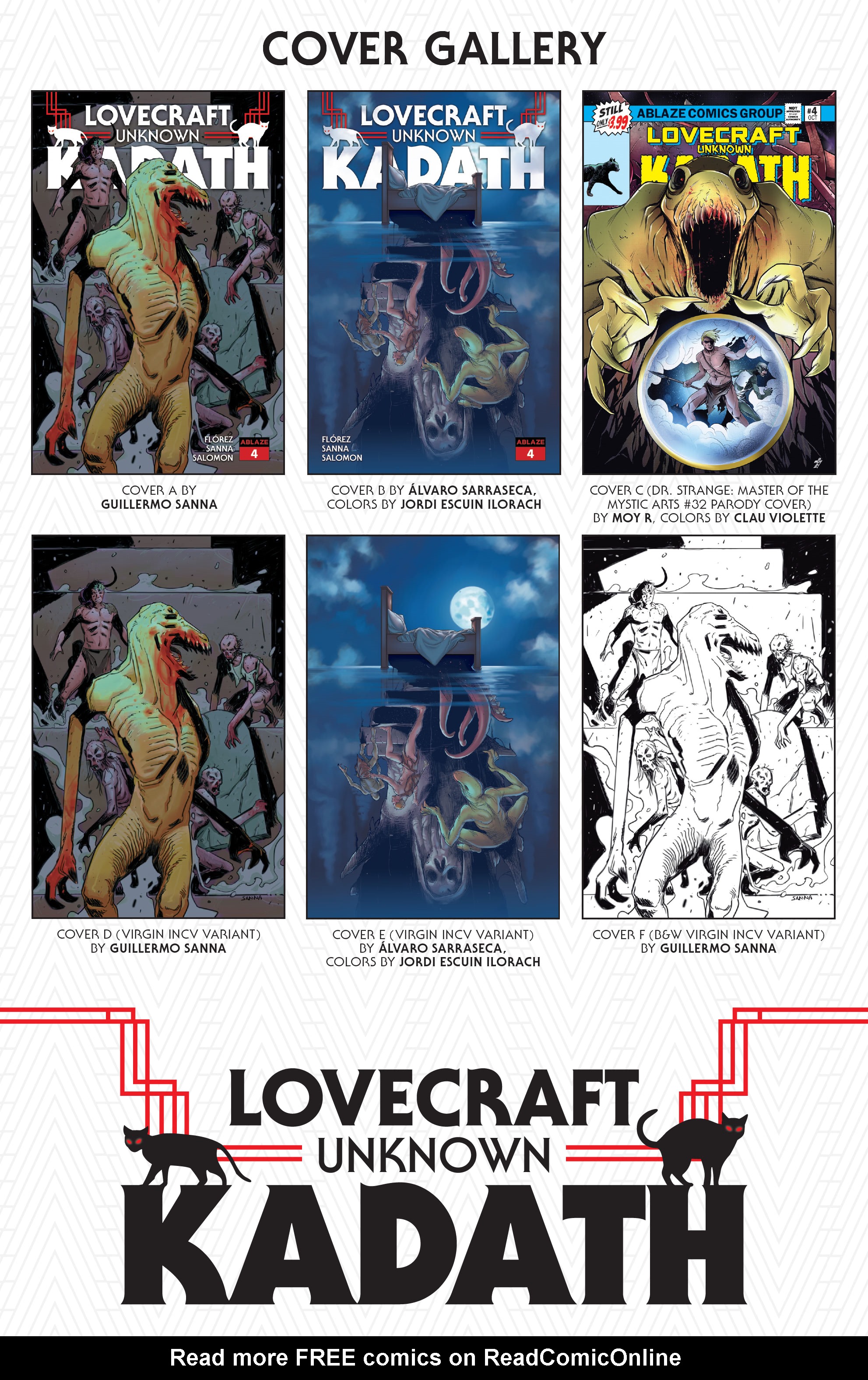Read online Lovecraft Unknown Kadath comic -  Issue #4 - 34