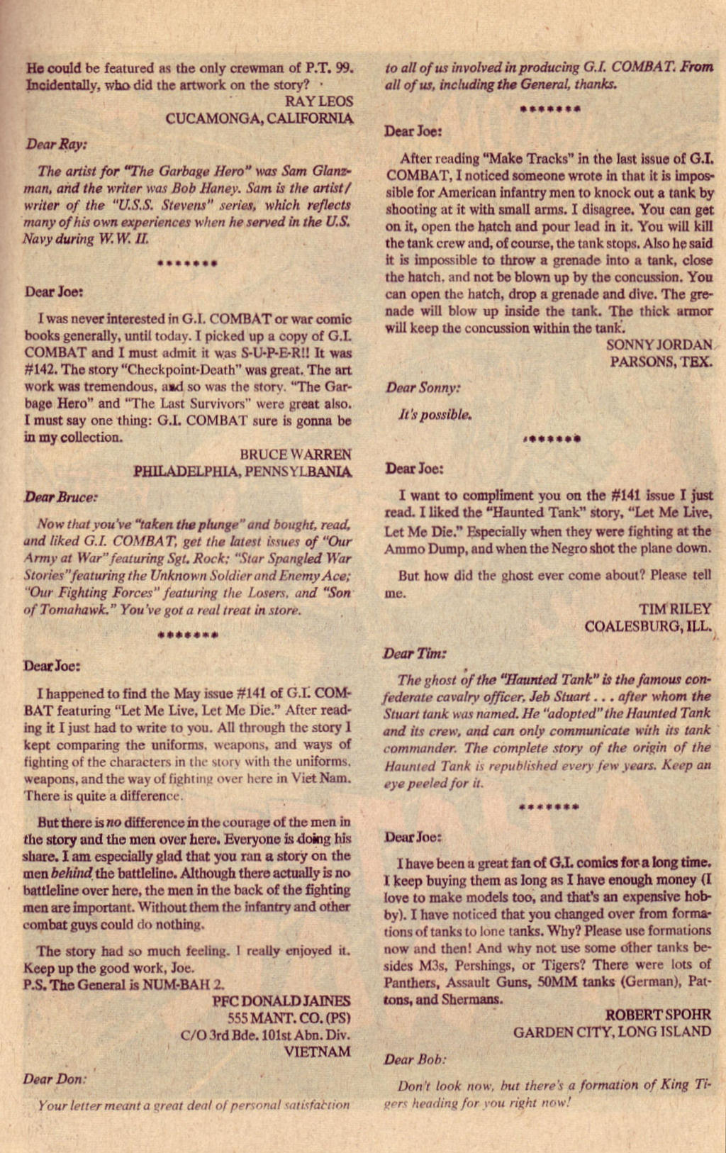 Read online G.I. Combat (1952) comic -  Issue #145 - 21