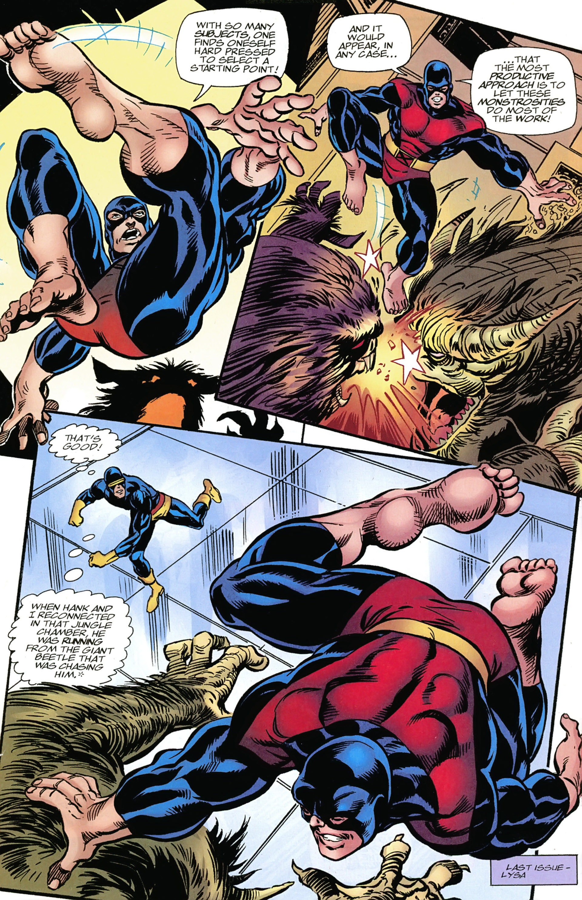 Read online X-Men: Hidden Years comic -  Issue #20 - 13