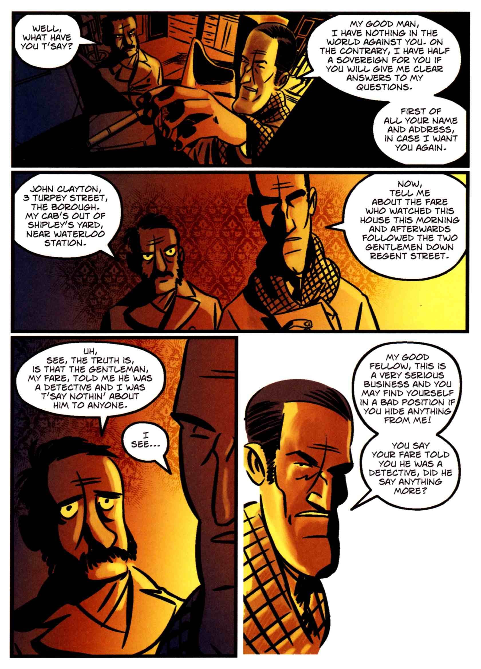 Read online The Hound of the Baskervilles (2009) comic -  Issue # TPB - 55