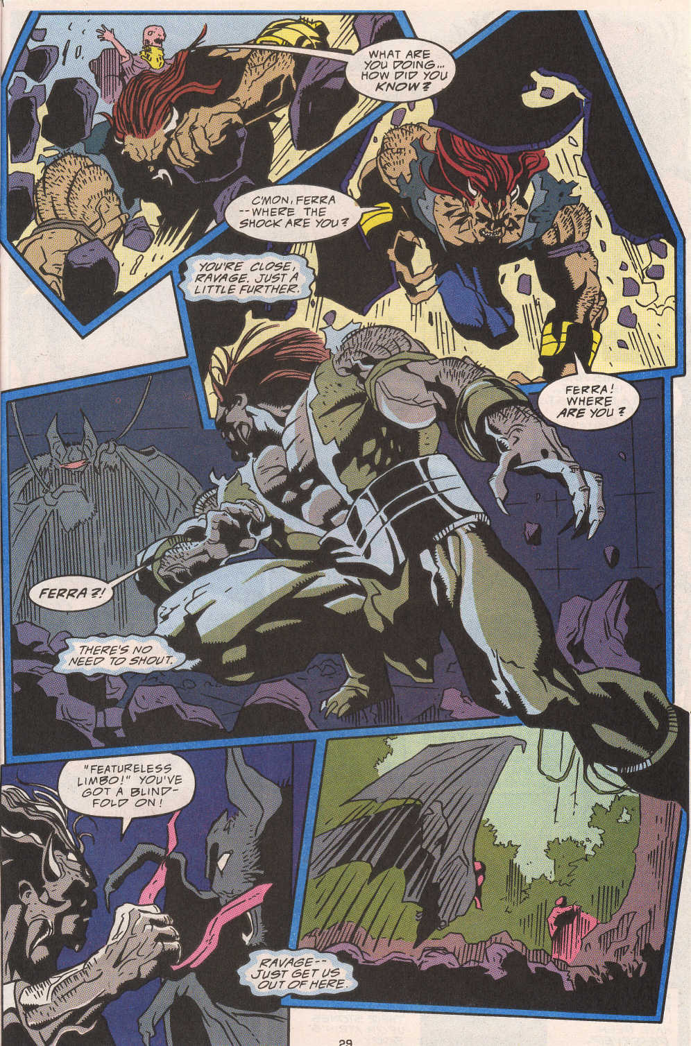 Read online Ravage 2099 comic -  Issue #24 - 23