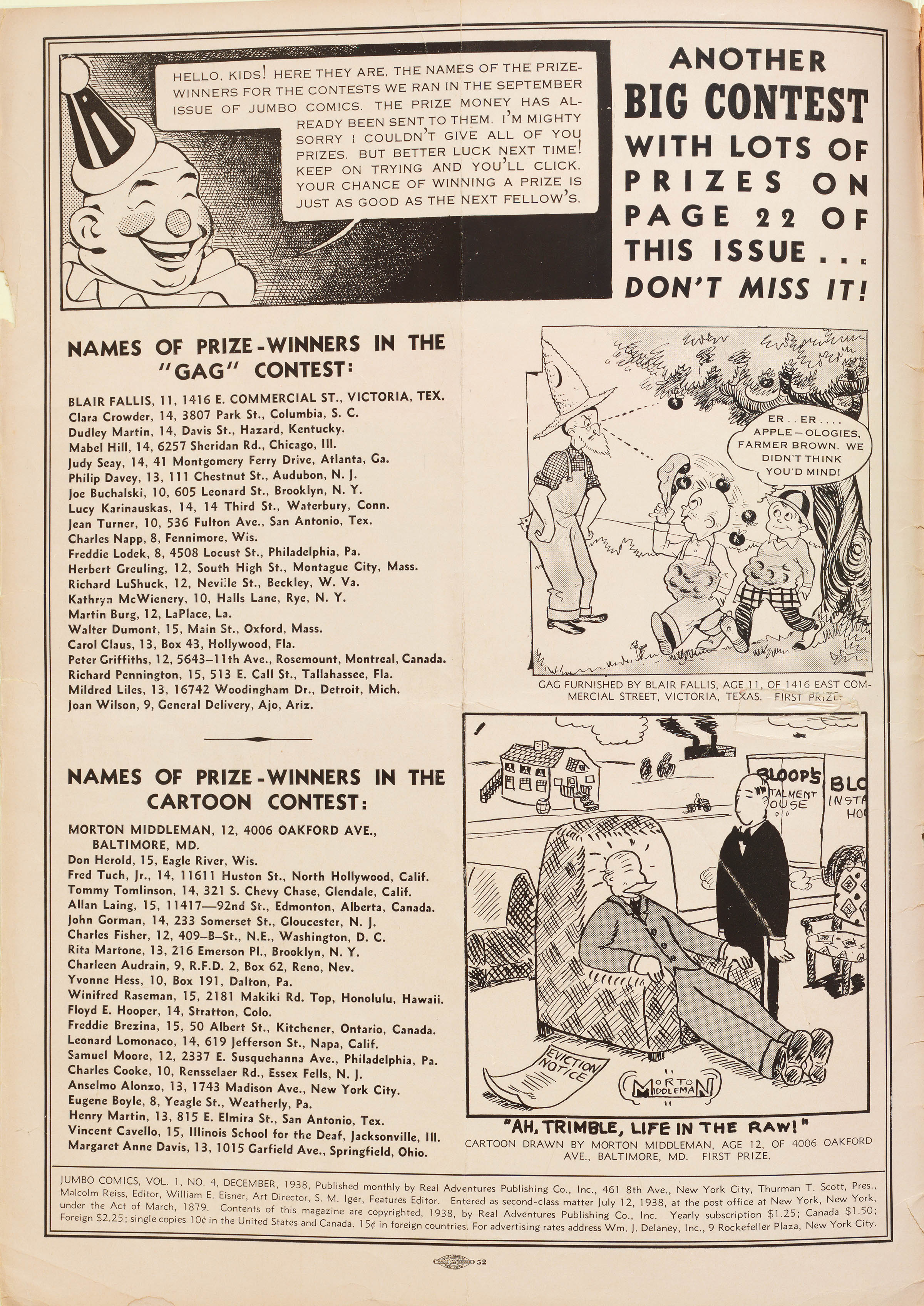 Read online Jumbo Comics comic -  Issue #4 - 2