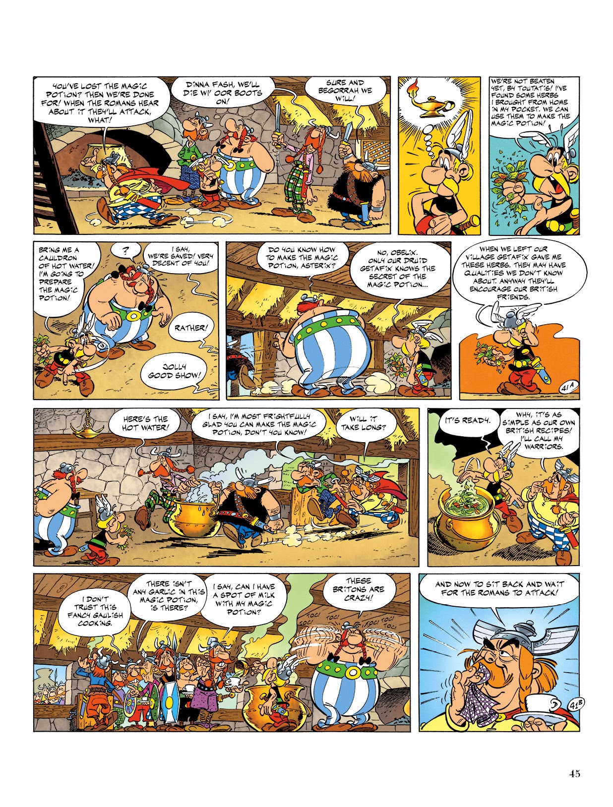 Read online Asterix comic -  Issue #8 - 46