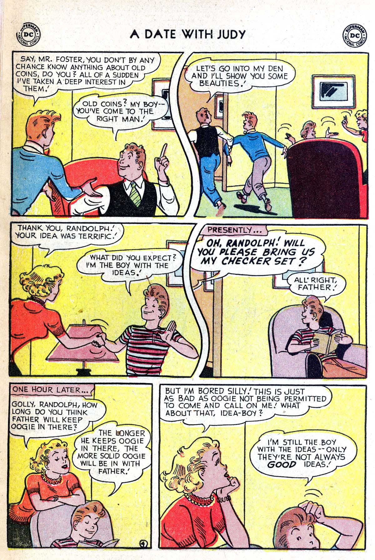 Read online A Date with Judy comic -  Issue #33 - 6